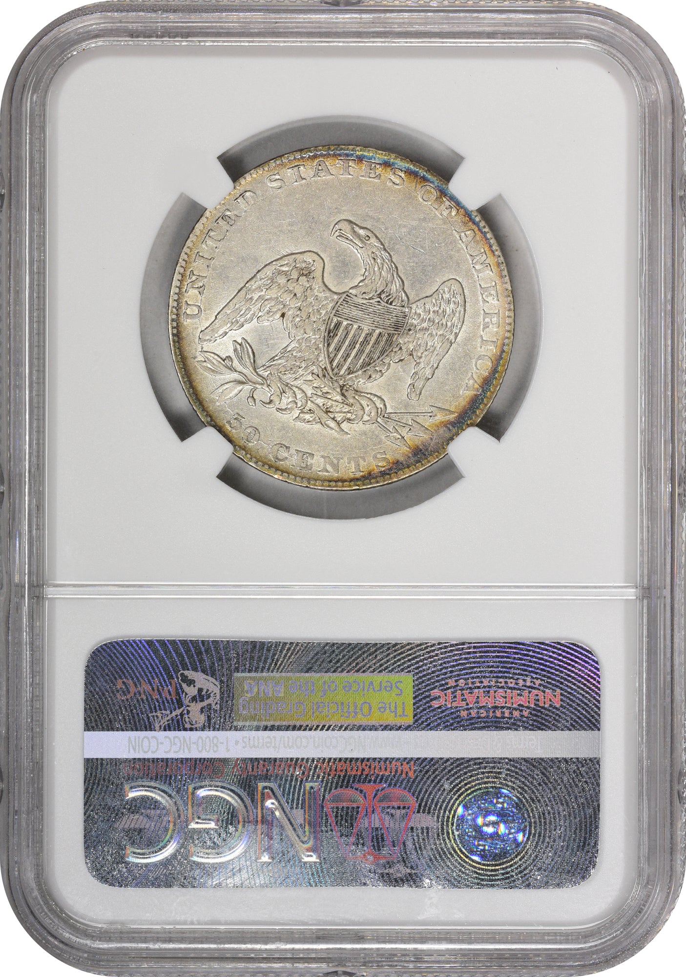 1837 50C AU53 NGC - Paradime Coins | PCGS NGC CACG CAC Rare US Numismatic Coins For Sale