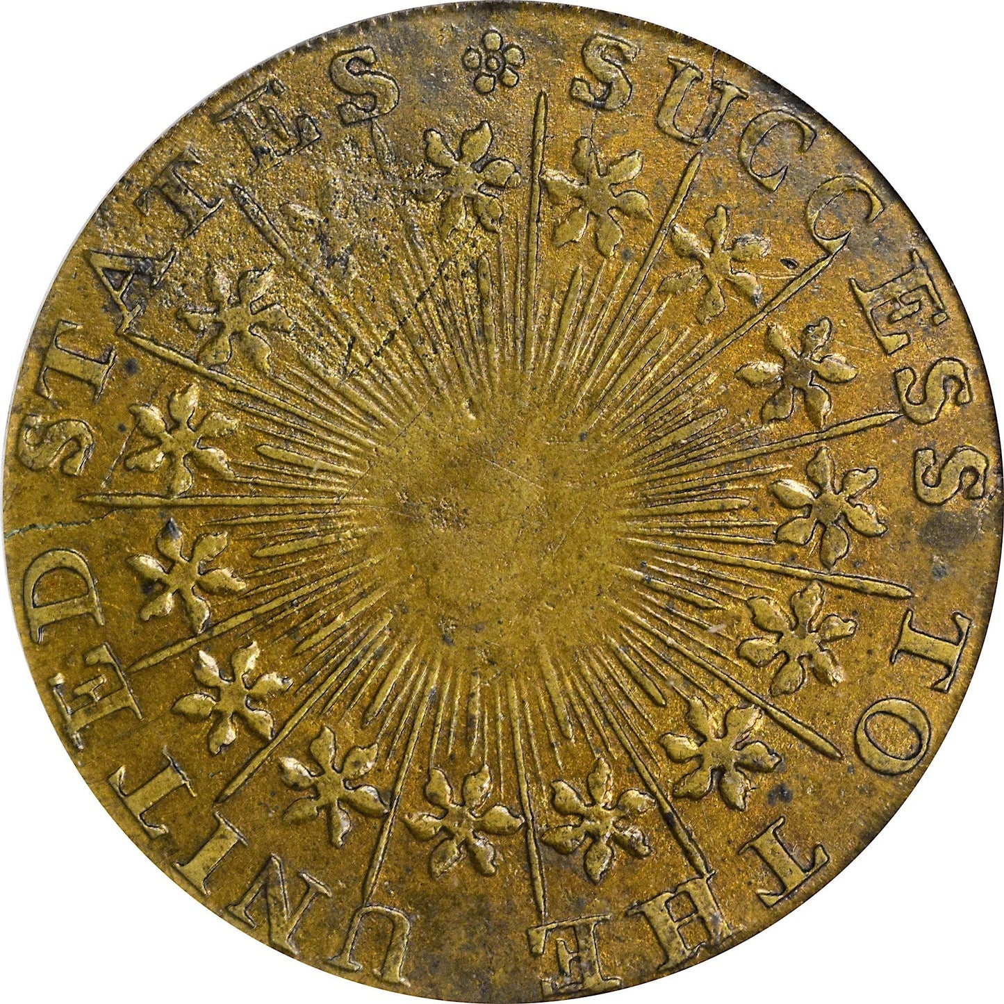 (1790s) WASHINGTON SUCCESS MEDAL PCGS AU58 CAC - Paradime Coins | PCGS NGC CACG CAC Rare US Numismatic Coins For Sale