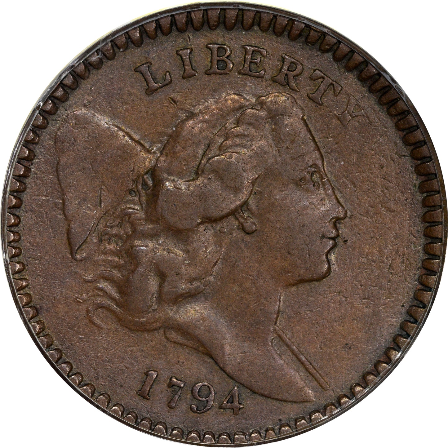 1794 1/2C XF40 OGH PCGS CAC