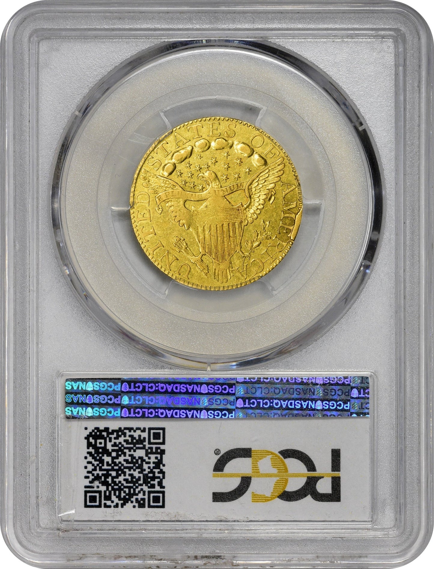 1795 $5 Large Eagle Au53 Pcgs Cac