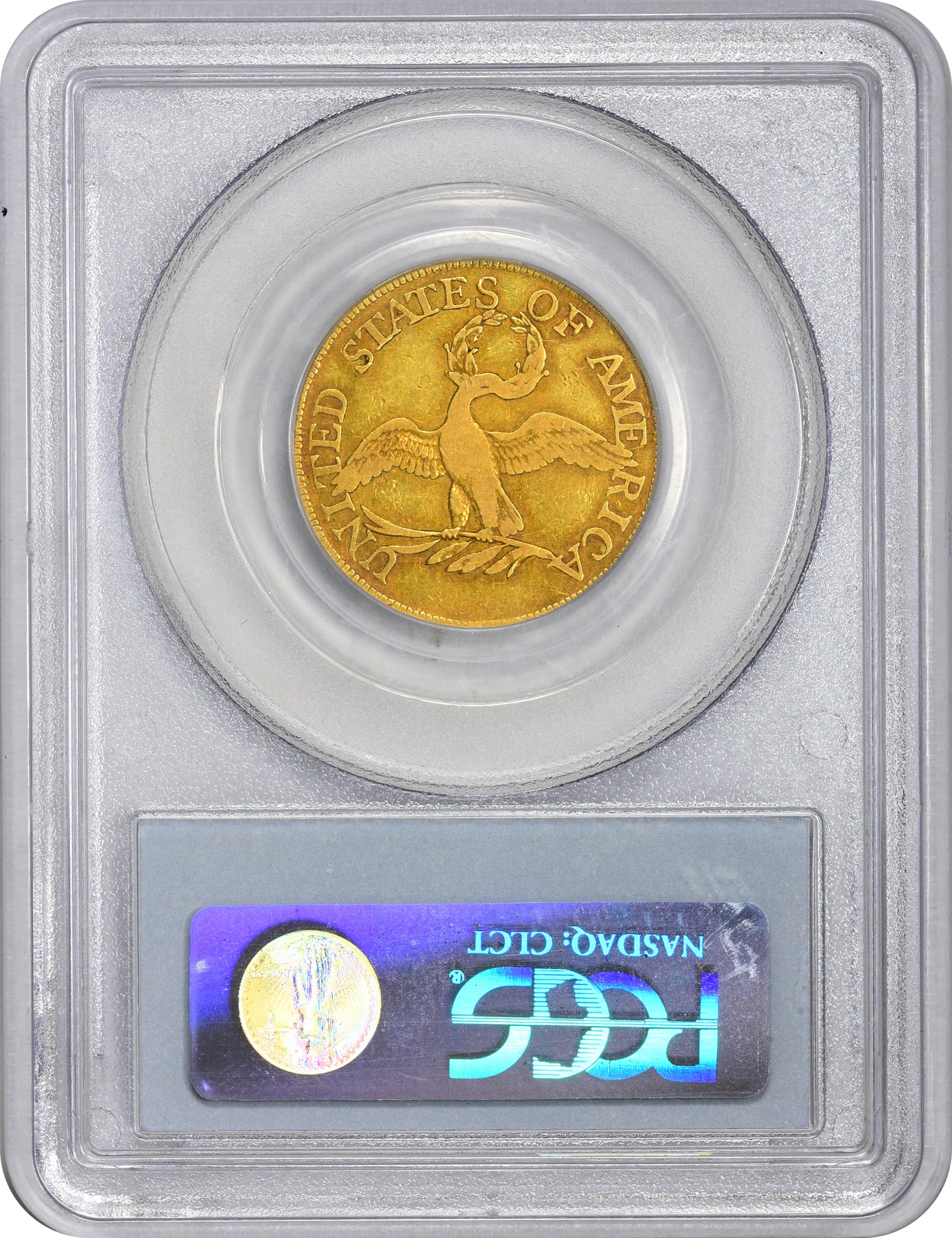 1795 $5 SMALL EAGLE VG08 PCGS CAC