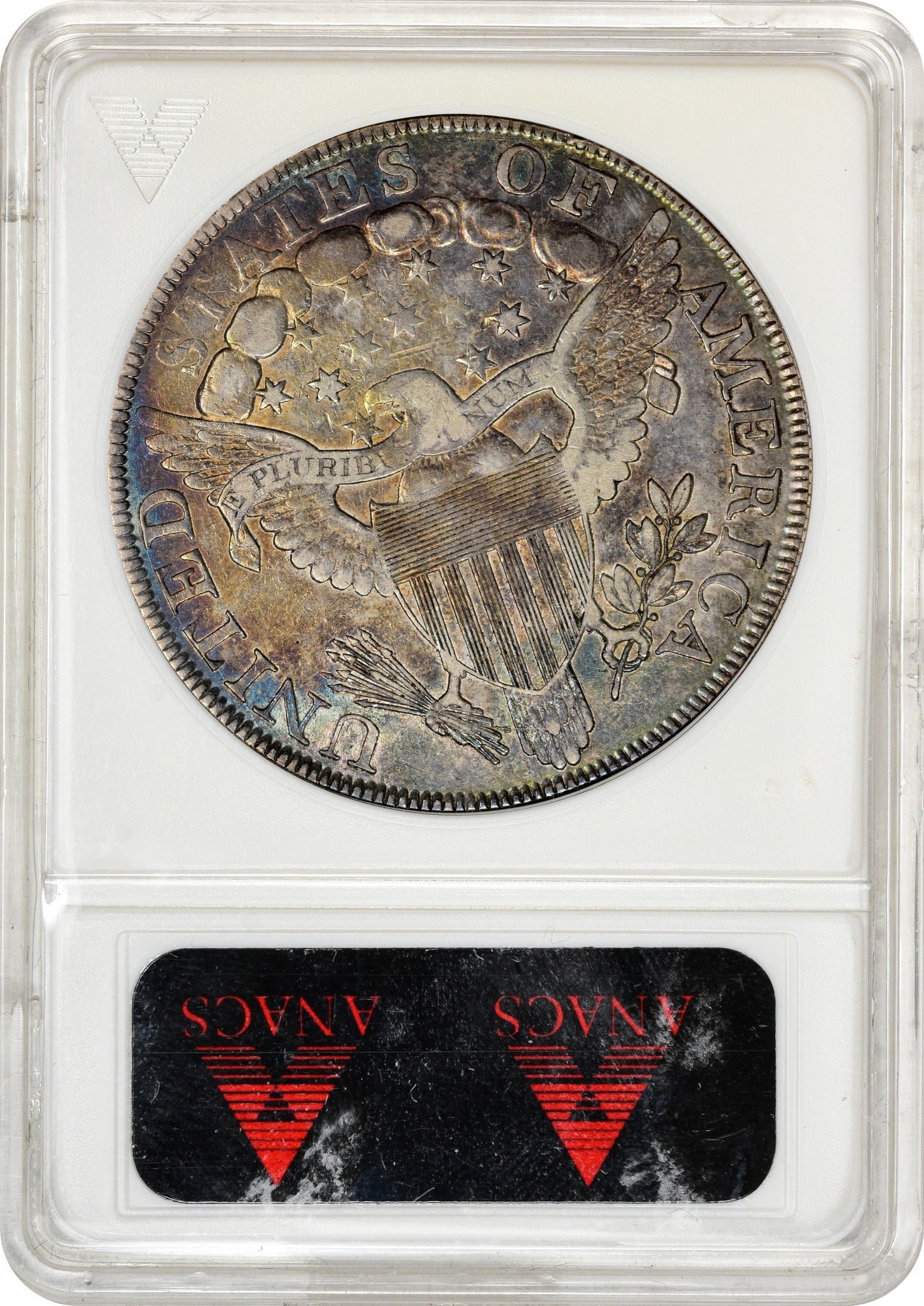 1800 $1 XF45 OH ANACS REVERSE HOLDER