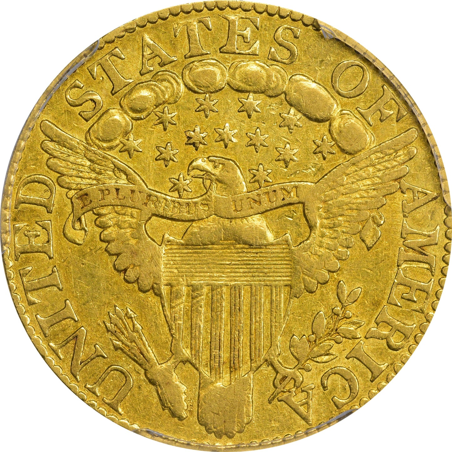 1800 $5 VF30 PCGS CAC REVERSE