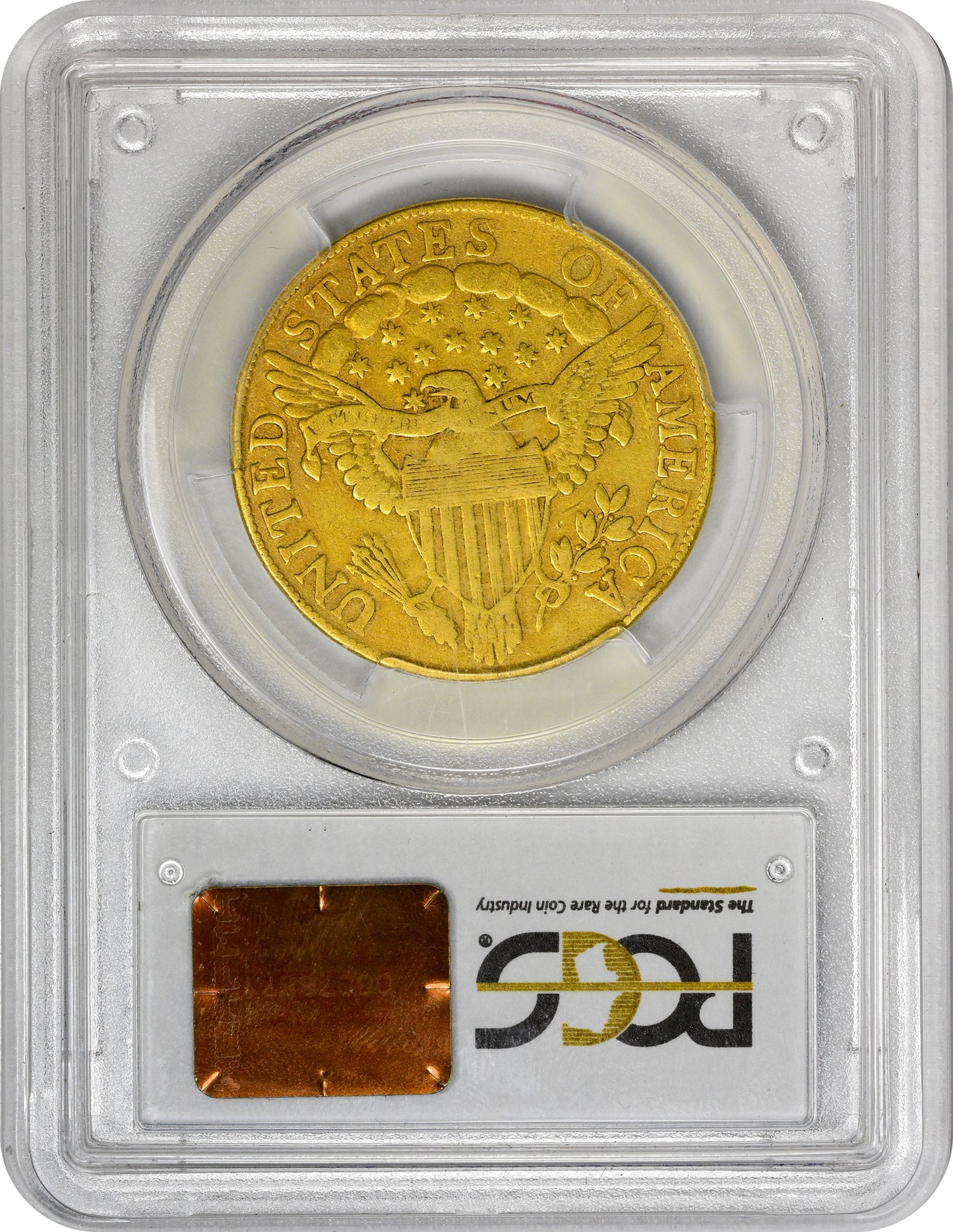 1801 $10 F15 PCGS REV HOLDER