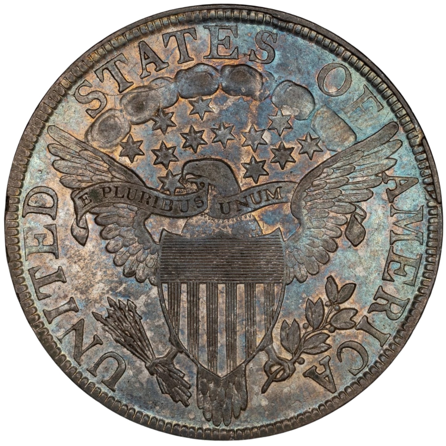 1805 50C AU55 PCGS CAC REVERSE