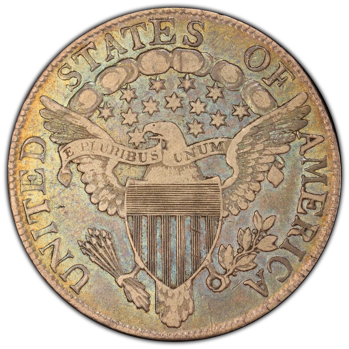 1806 50C POINTED 6 NO STEM VF35 PCGS CAC - Paradime Coins | PCGS NGC CACG CAC Rare US Numismatic Coins For Sale