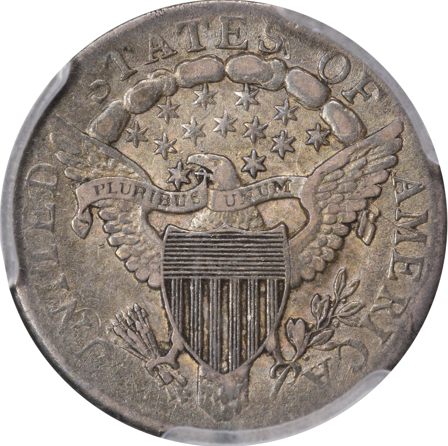 1807 10C Xf40 Pcgs Cac