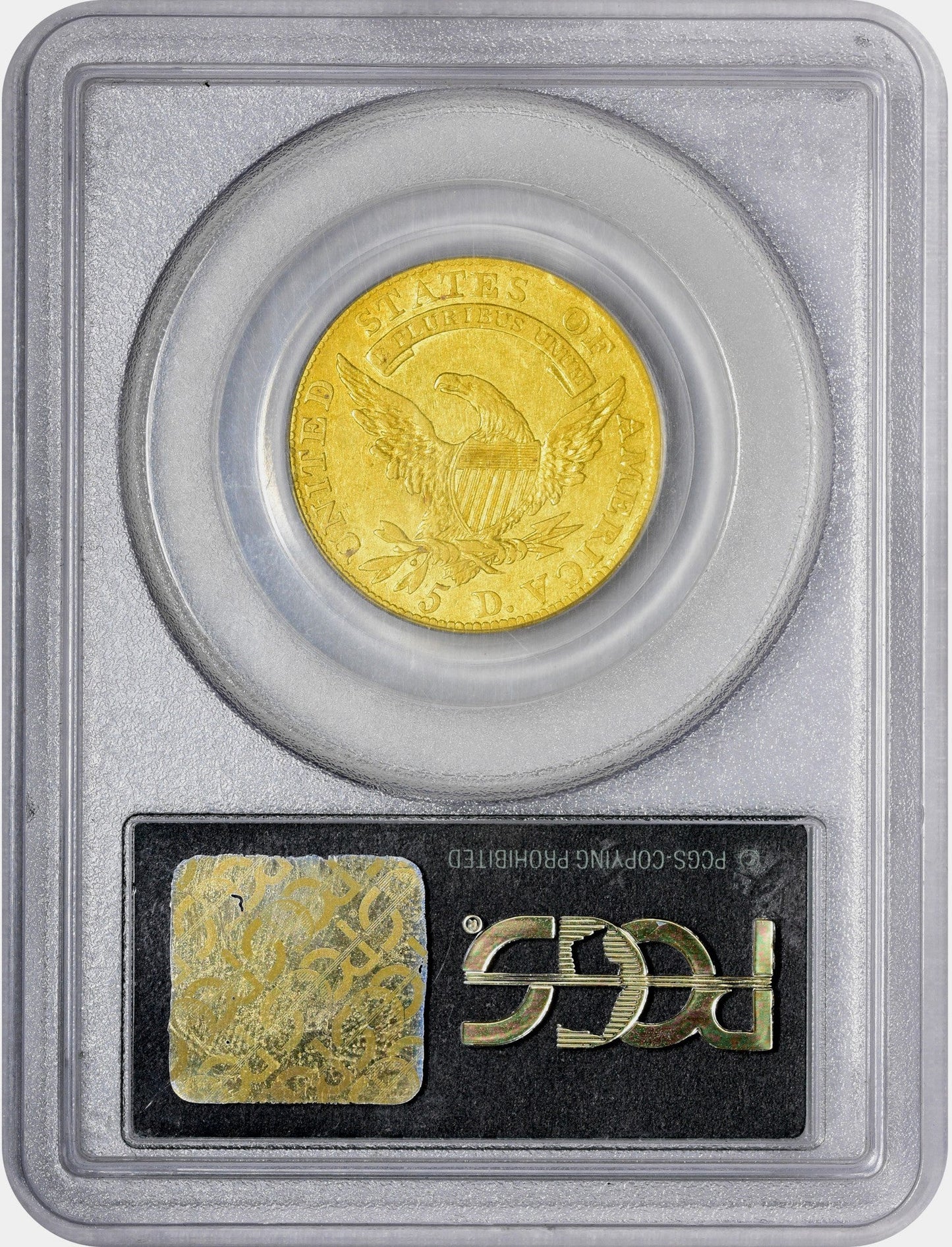1808 $5 VF35 OGH PCGS REV HOLDER
