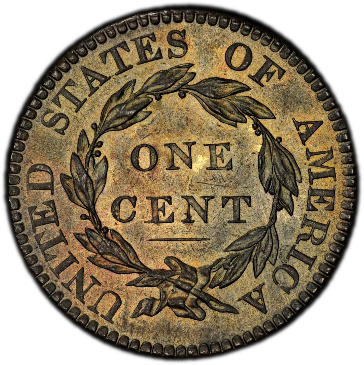 1819 1C N-8 MS63 BN PCGS EX NAFTZGER-DENMAN