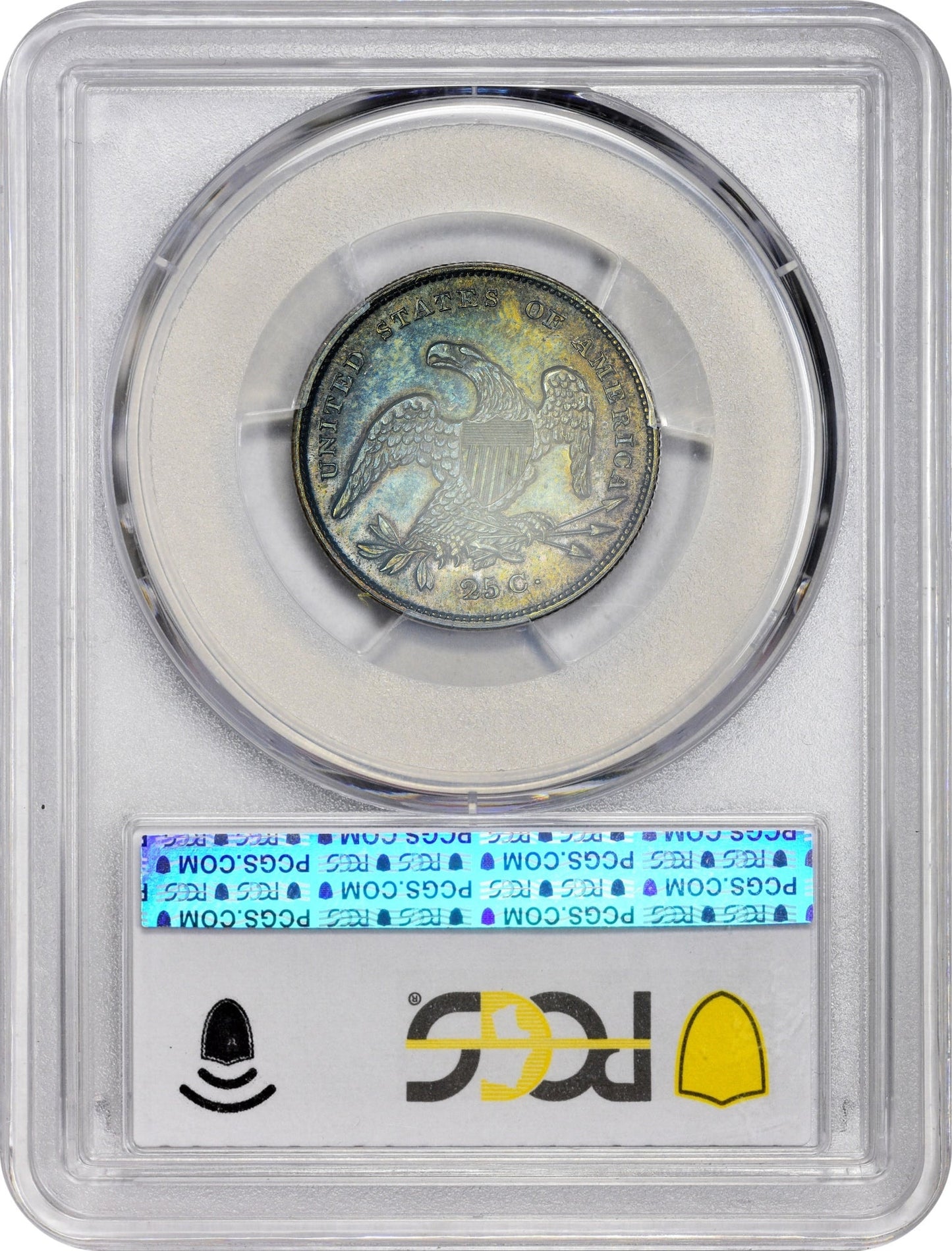 1831 25C SM LT MS64 PCGS CAC 25C