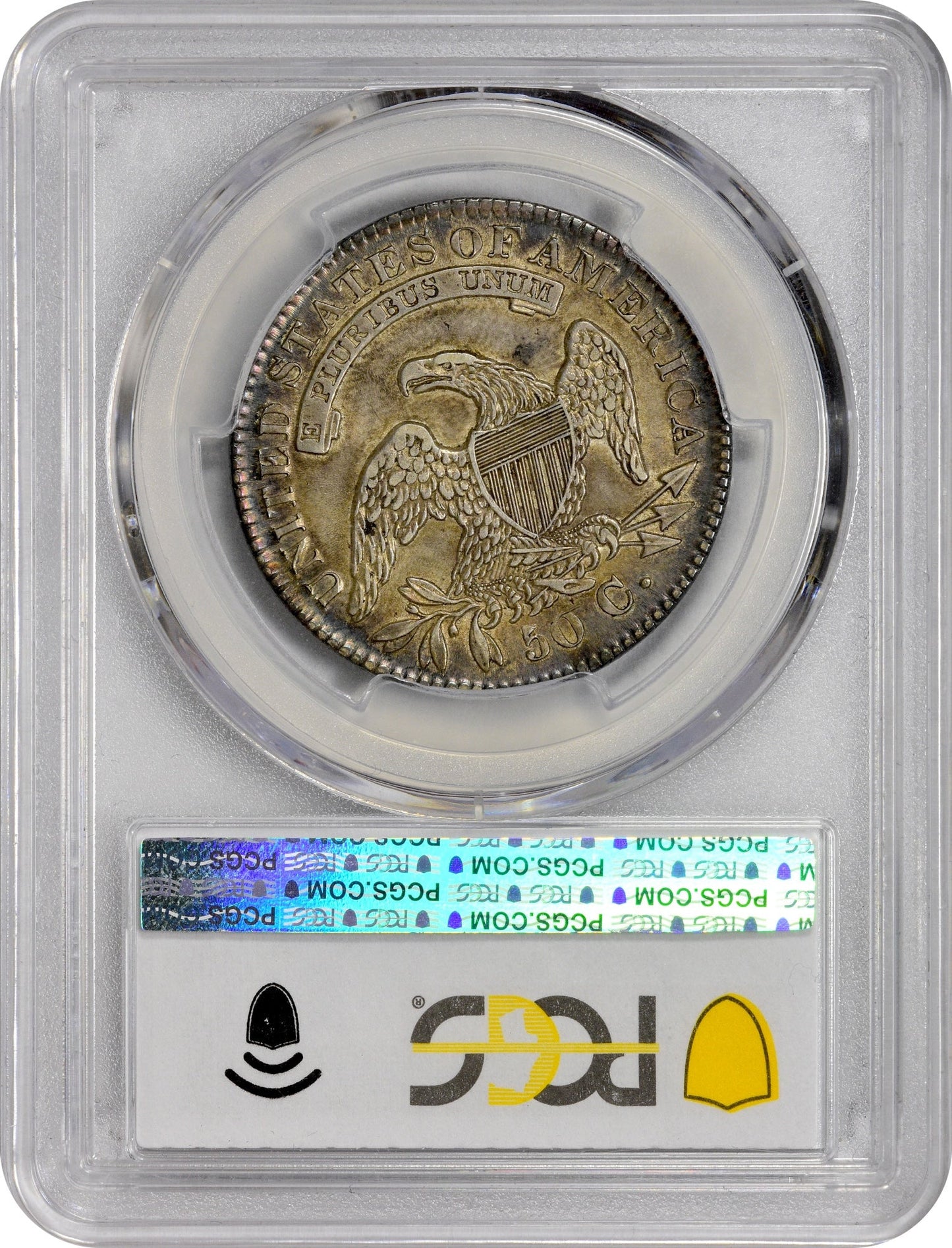 1832 50C AU58 PCGS CAC 50C