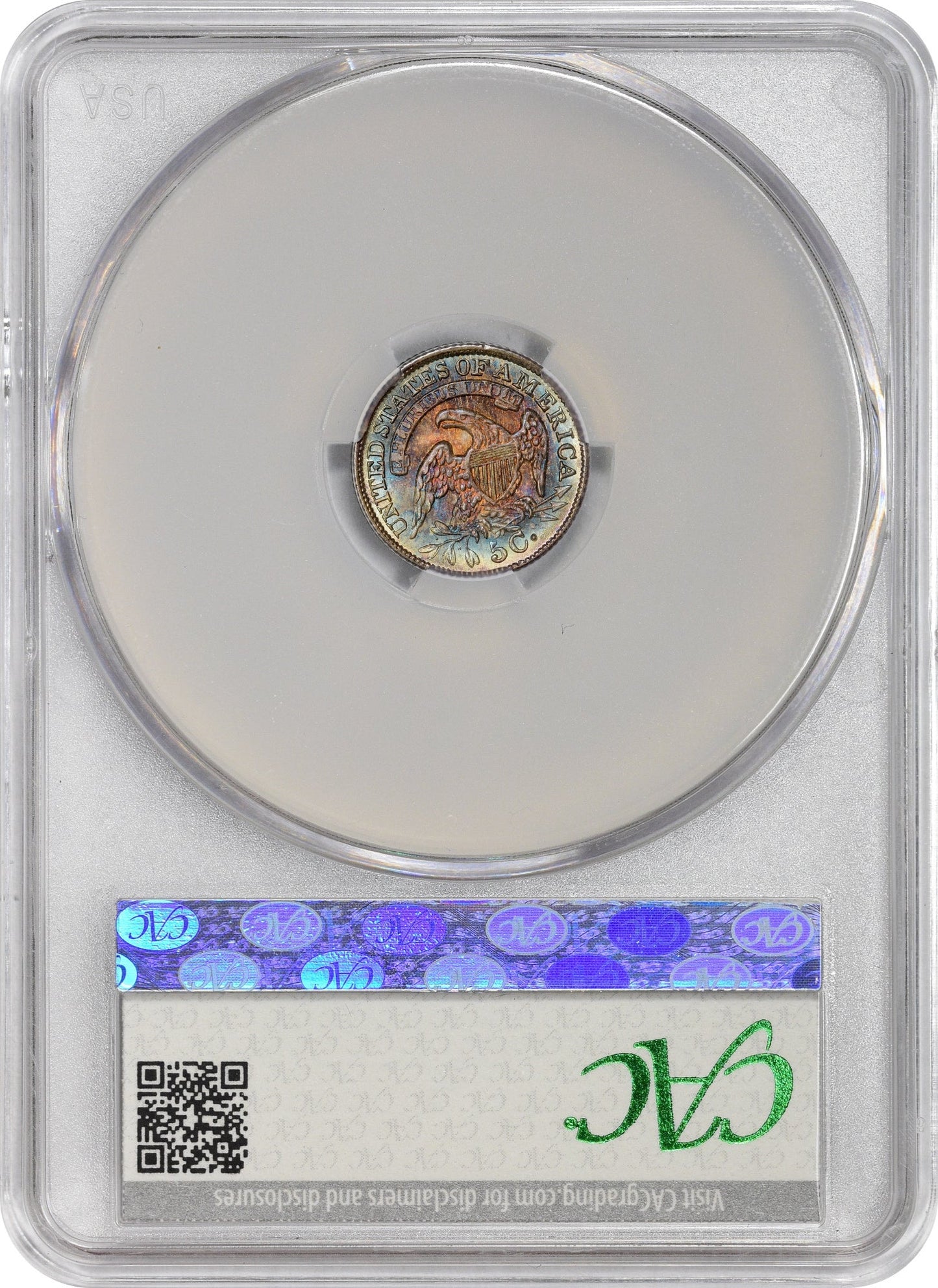 1834 H10C MS66 + CACG H10C