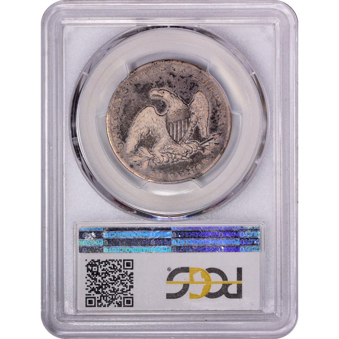 1836 50C REEDED EDGE VF20 PCGS CAC - Paradime Coins | PCGS NGC CACG CAC Rare US Numismatic Coins For Sale