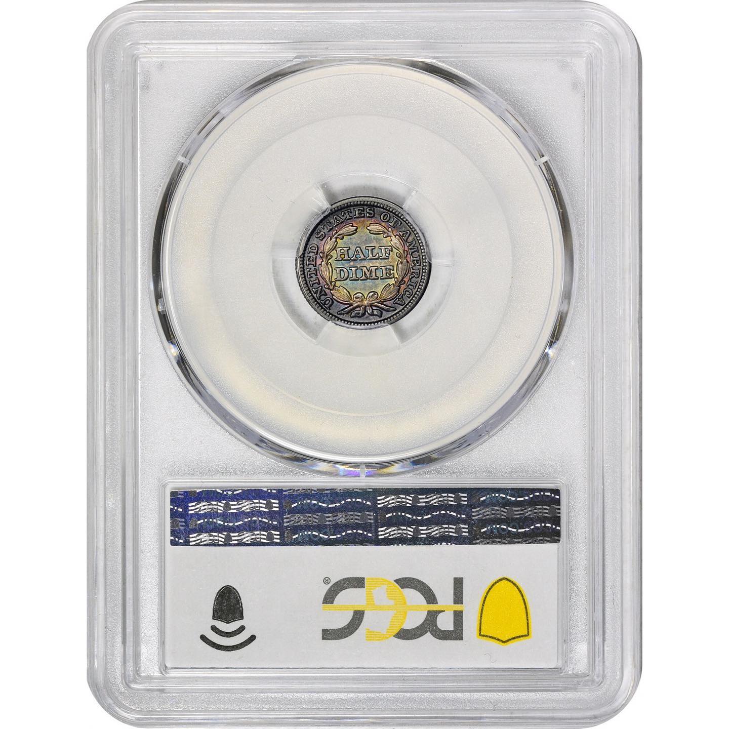 1849/6 H10C 9 Over Widely Placed 6 AU58 PCGS - Paradime Coins | PCGS NGC CACG CAC Rare US Numismatic Coins For Sale