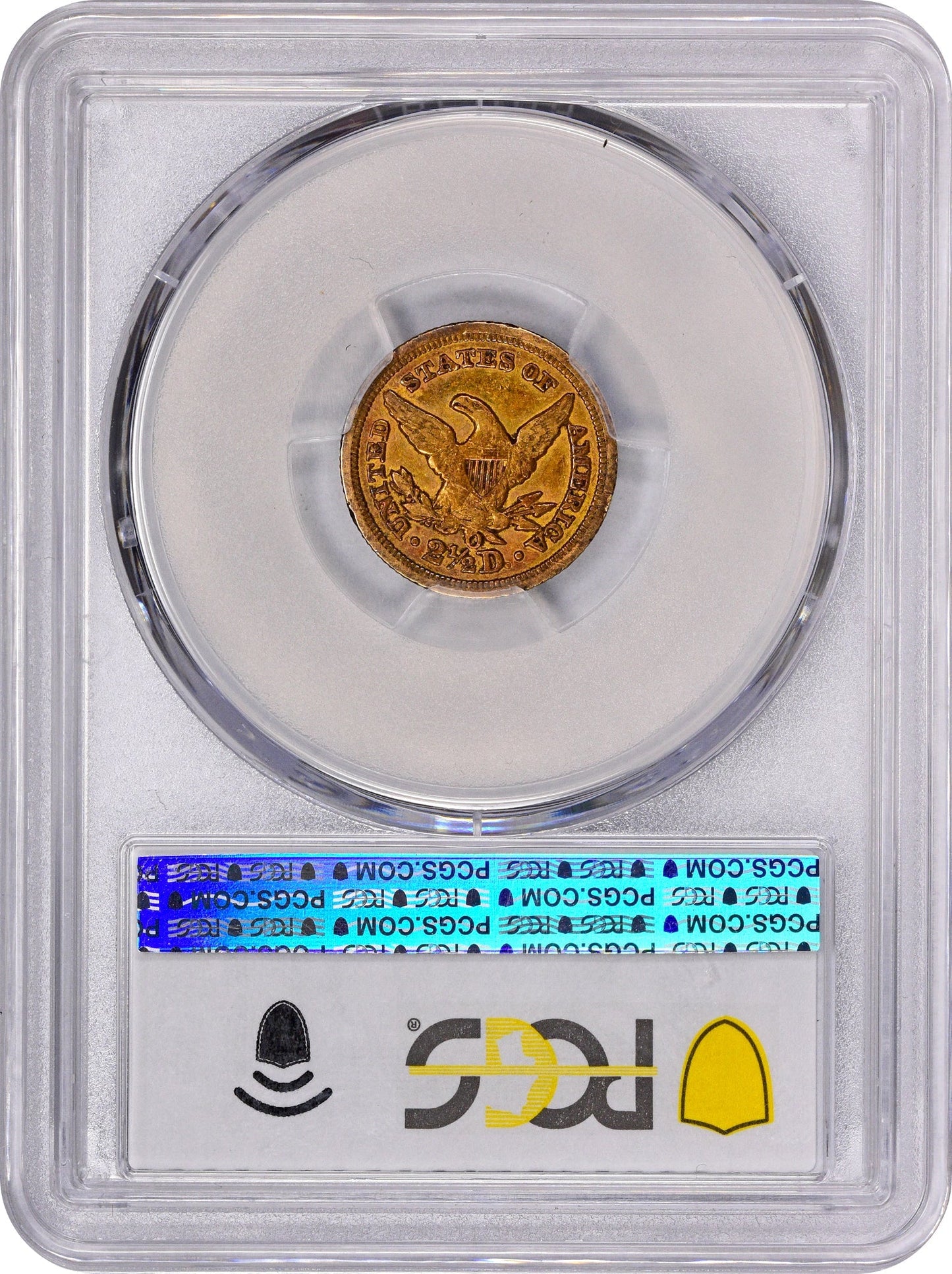 1850-O $2.5 XF40 PCGS CAC - Paradime Coins | PCGS NGC CACG CAC Rare US Numismatic Coins For Sale