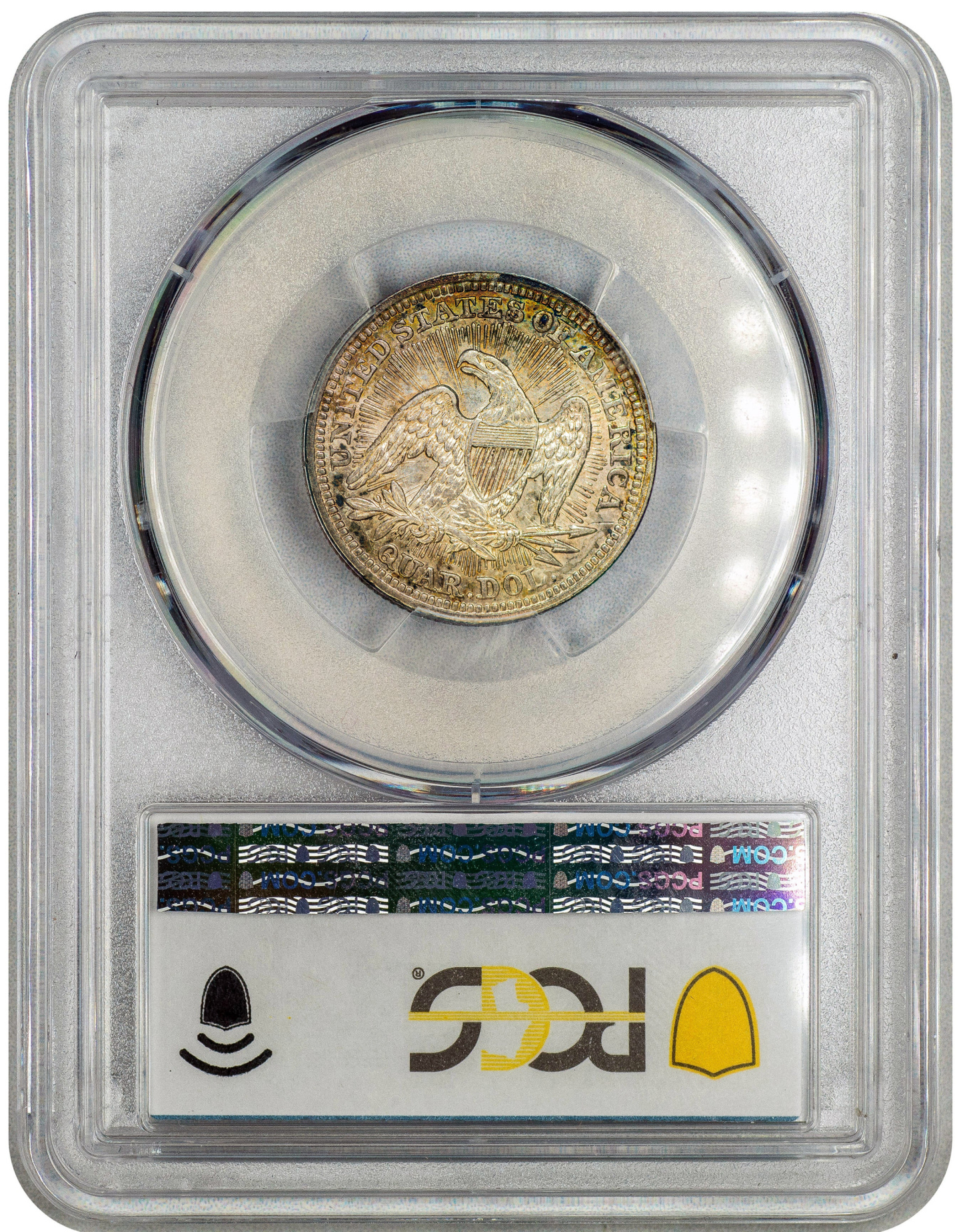 1853 25C ARROWS & RAYS MS61 PCGS CAC