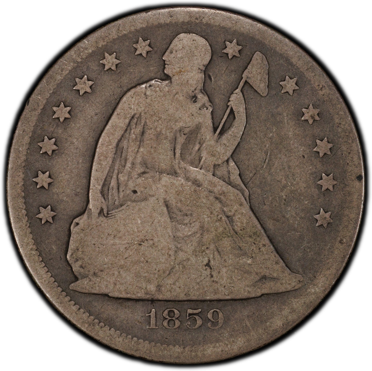 1859-O $1 G04 PCGS CAC