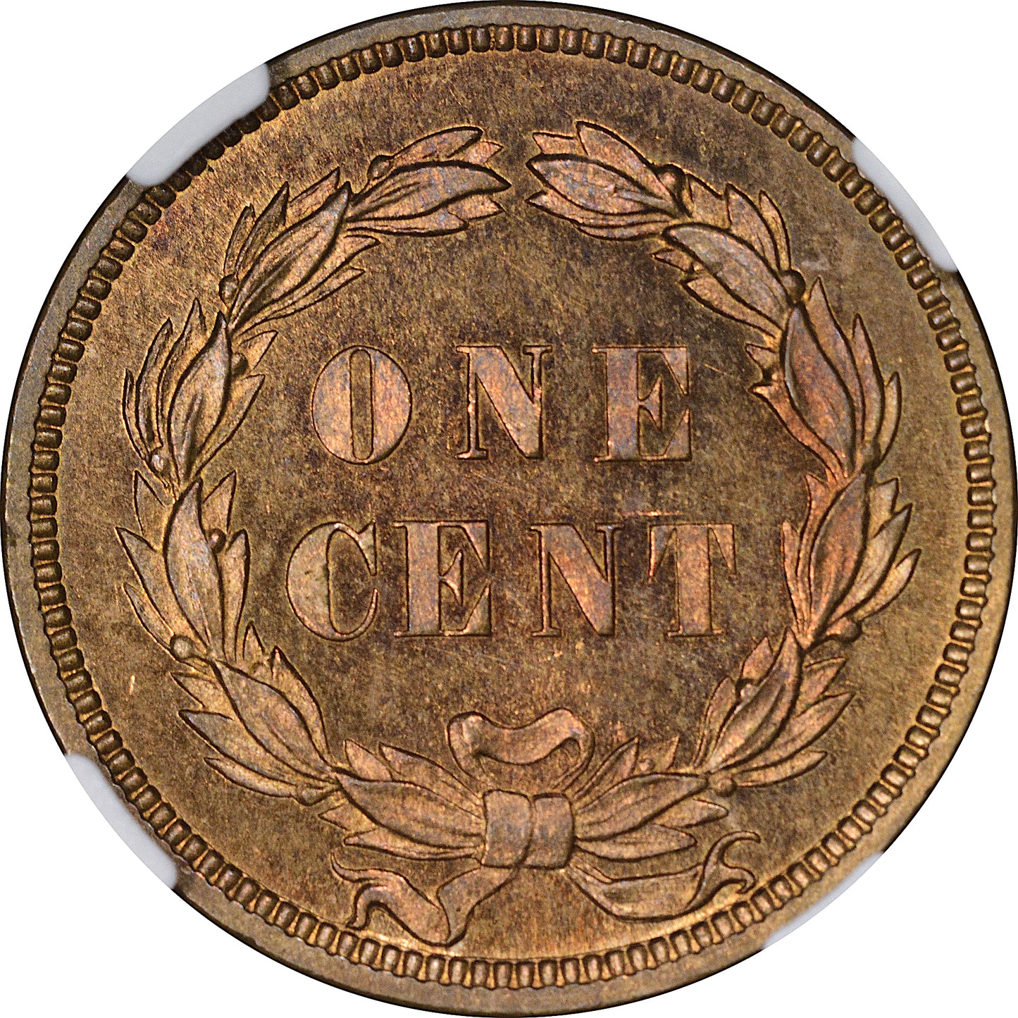 1859 1C PR65 NGC CAC EEPS