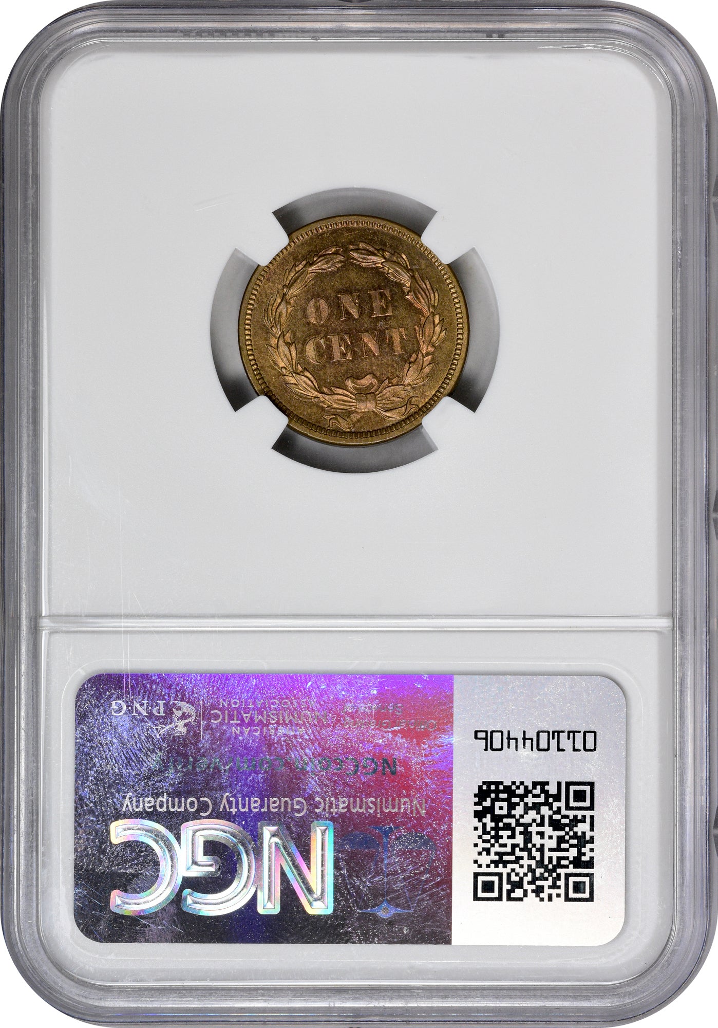 1859 1C PR65 NGC CAC EEPS