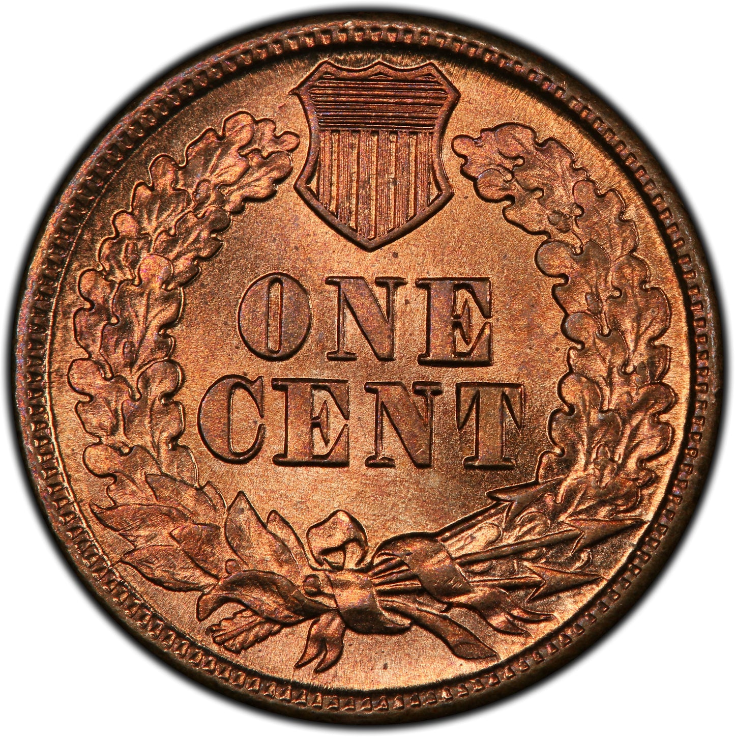 1860 1C MS67 PCGS EEPS REVERSE