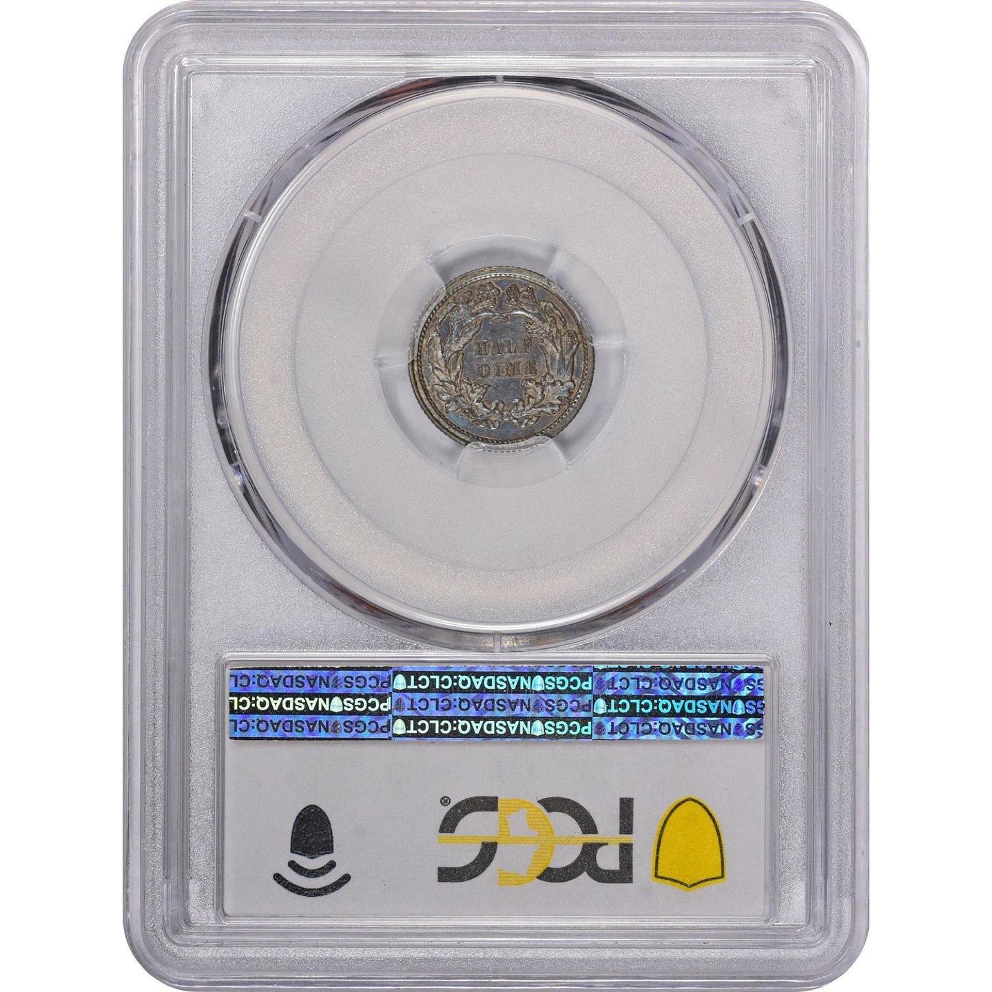 1861 H10C AU55 PCGS - Paradime Coins | PCGS NGC CACG CAC Rare US Numismatic Coins For Sale