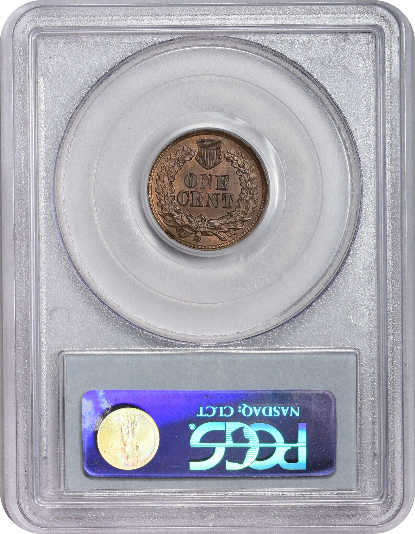 1866 1C MS64 RB PCGS CAC EEPS