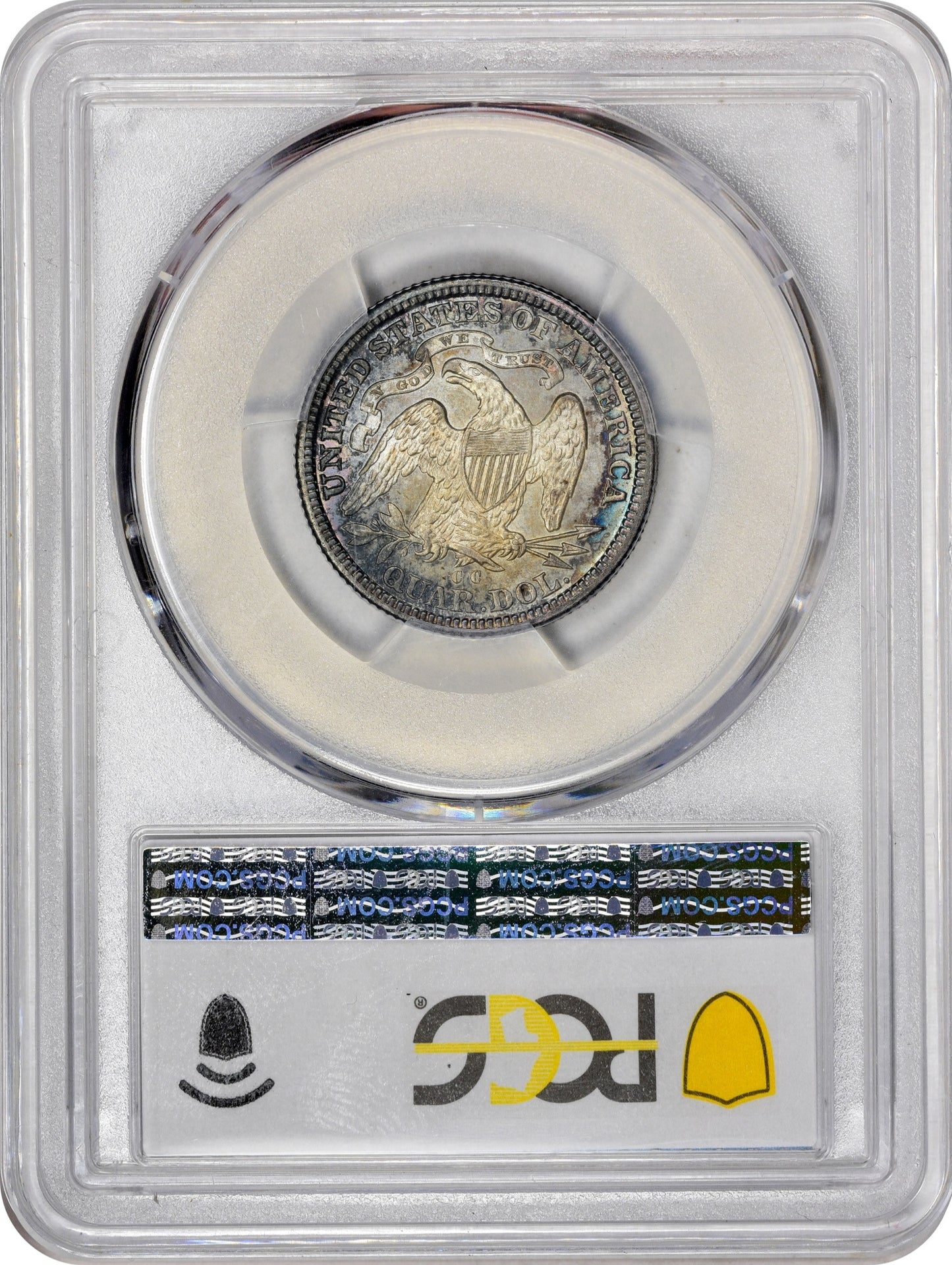 1877-CC 25C MS63 PCGS CAC