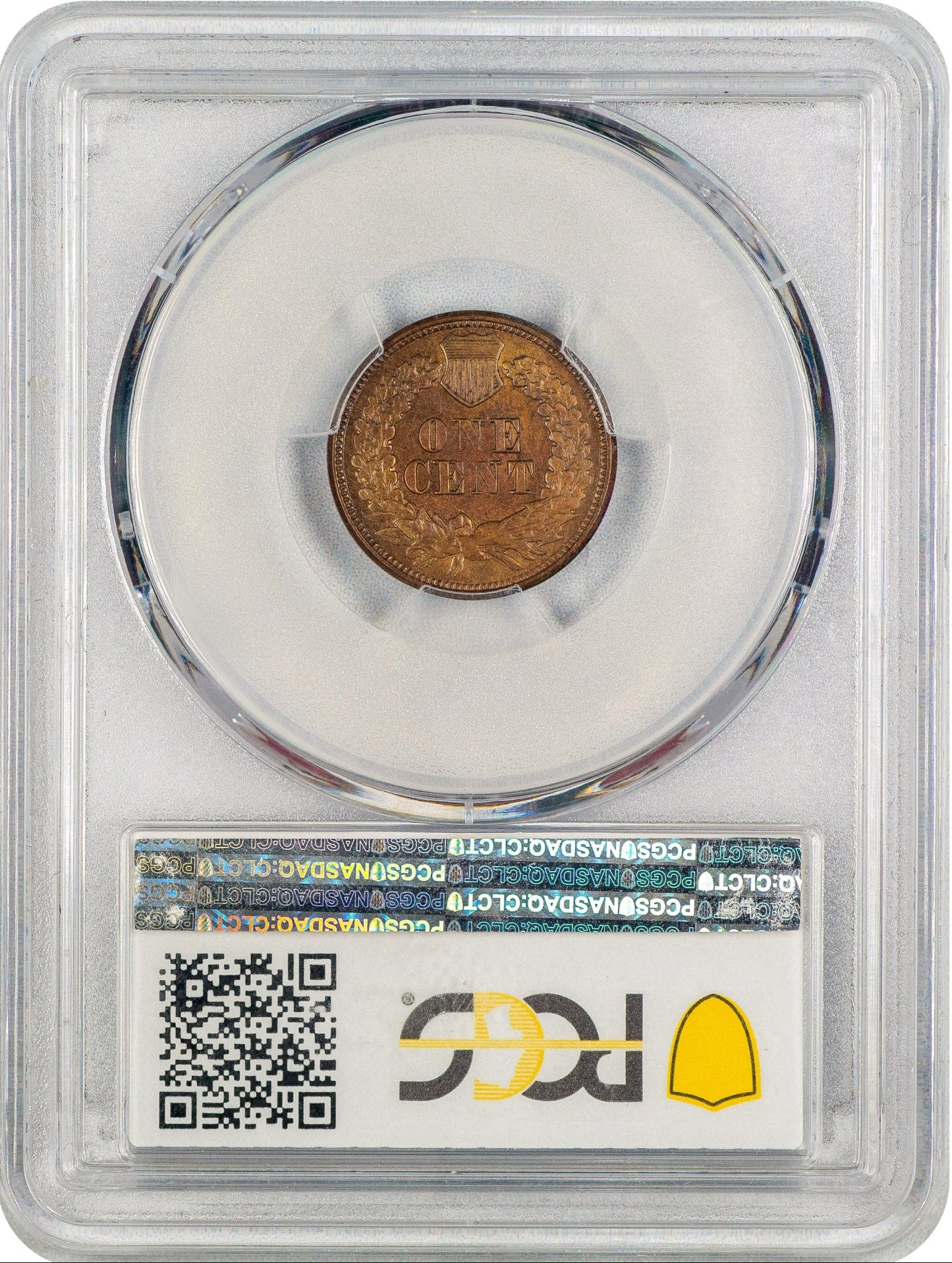 1877 1C MS62 BN PCGS CAC 1C