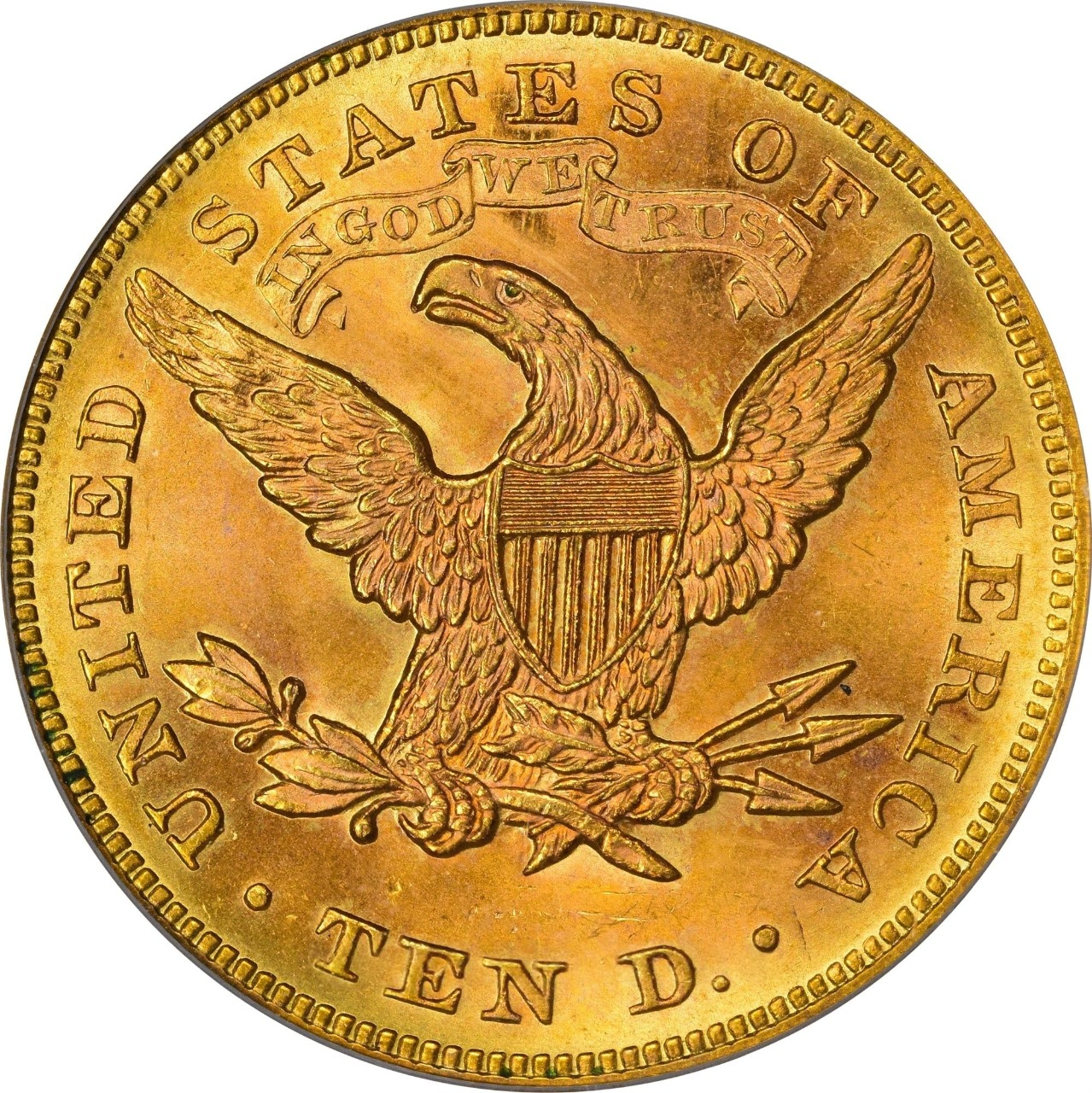 1878 $10 MS65 PCGS CAC - Paradime Coins | PCGS NGC CACG CAC Rare US Numismatic Coins For Sale
