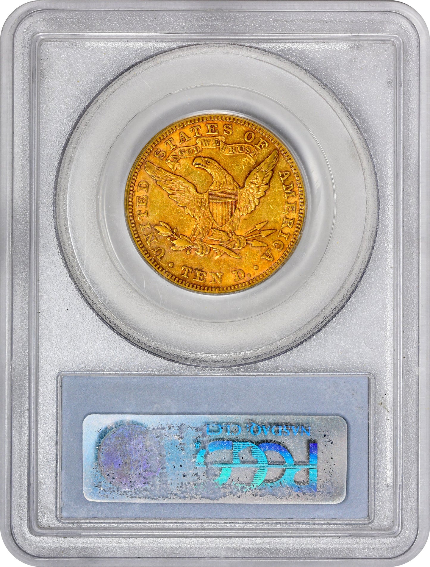 1881 $10 XF45 PCGS CAC REV HOLDER