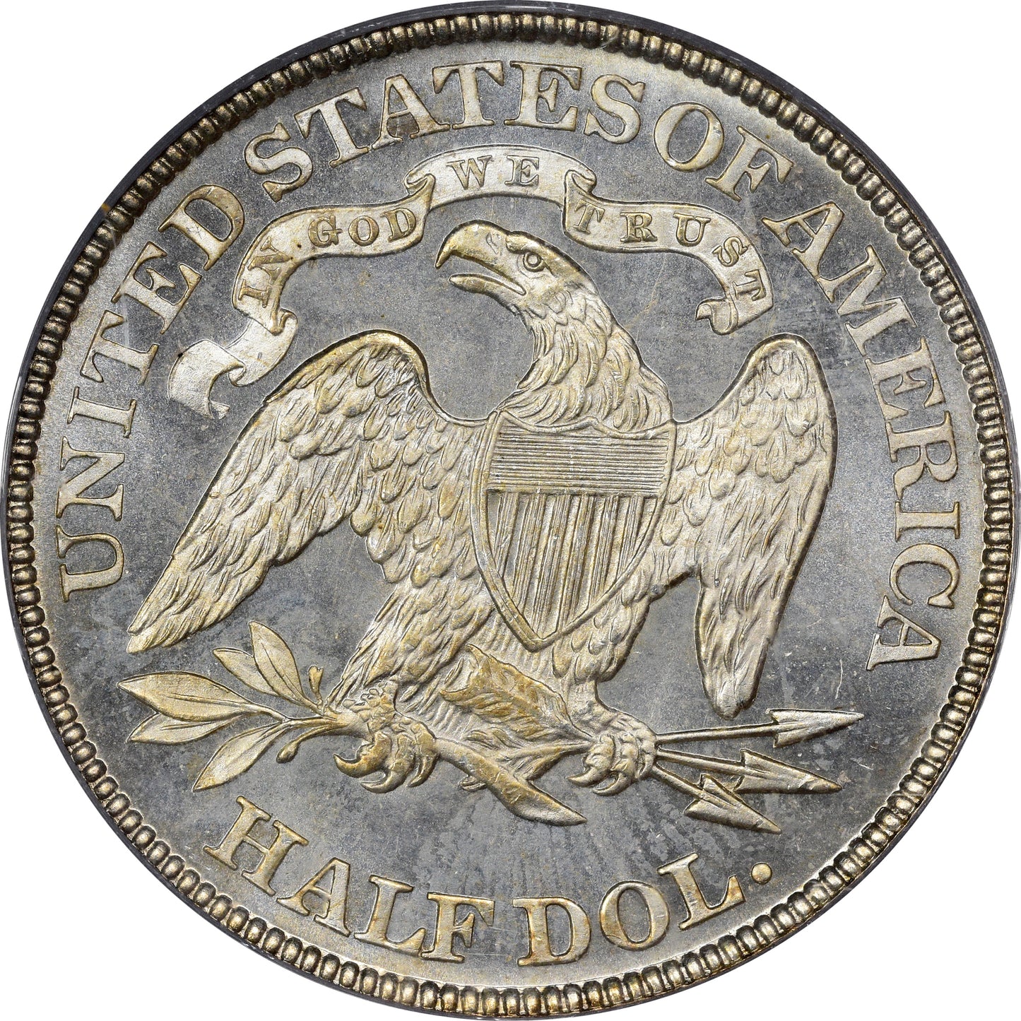 1881 50C MS66 OGH PCGS CAC REVERSE