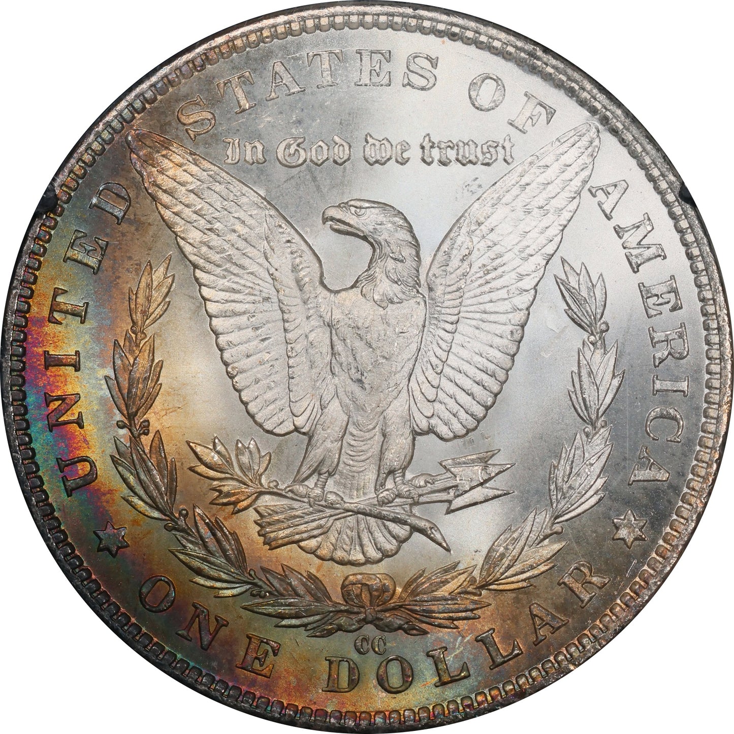 1883-CC $1 Carson City Morgan Dollar MS67+ * STAR GSA HOARD NGC REVERSE