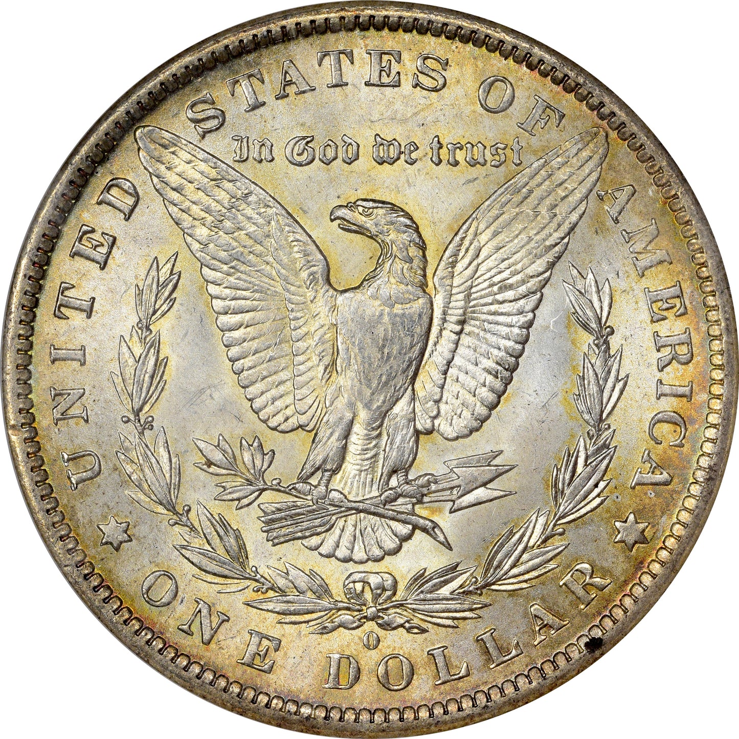 1884-O $1 MS64 OH NGC CAC