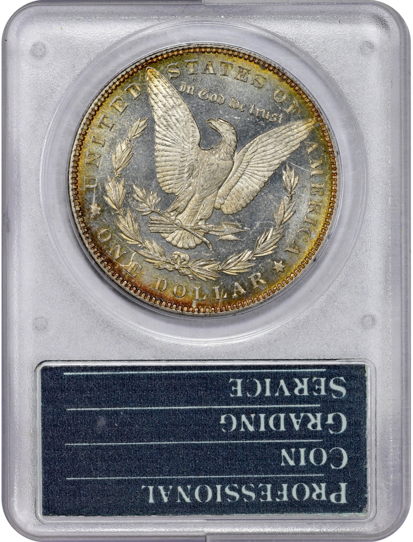 1885 $1 MS64 OGH RATTLER DMPL PCGS CAC