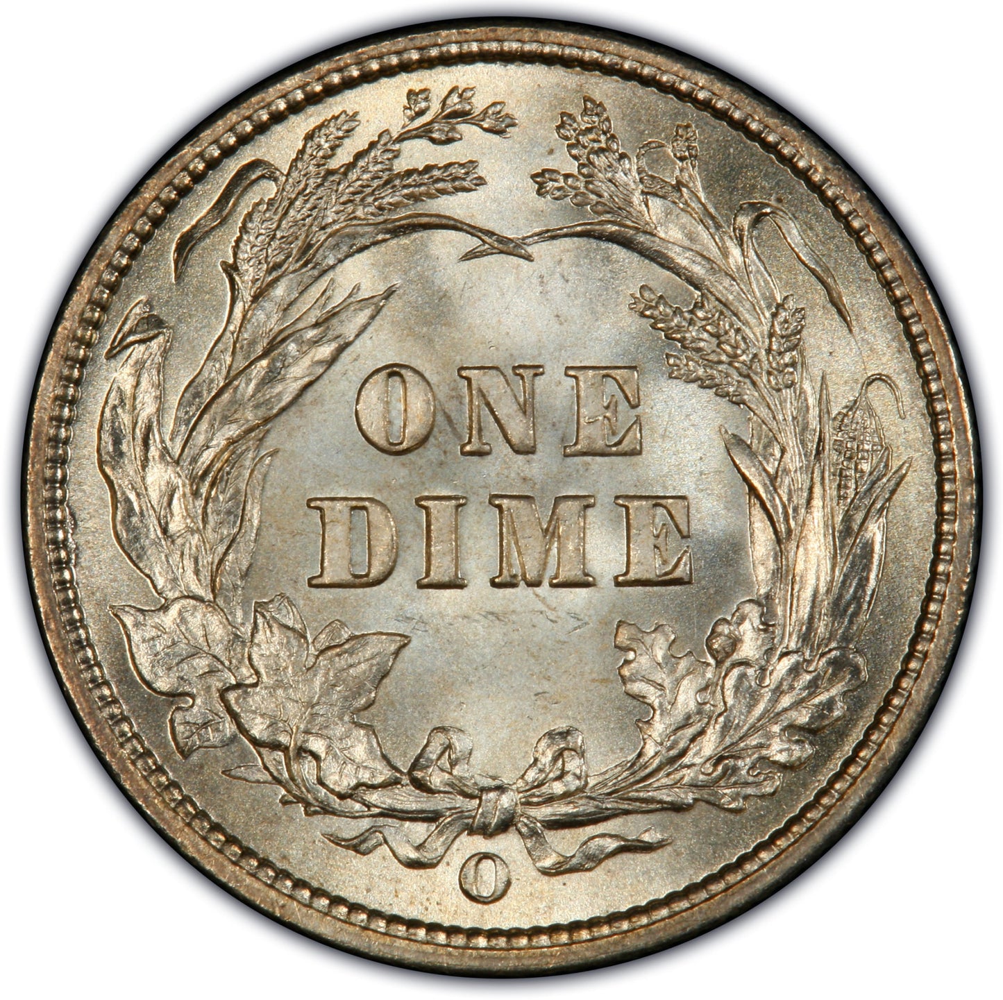 1892-O 10C MS66 + PCGS CAC EX SIMPSON 10C