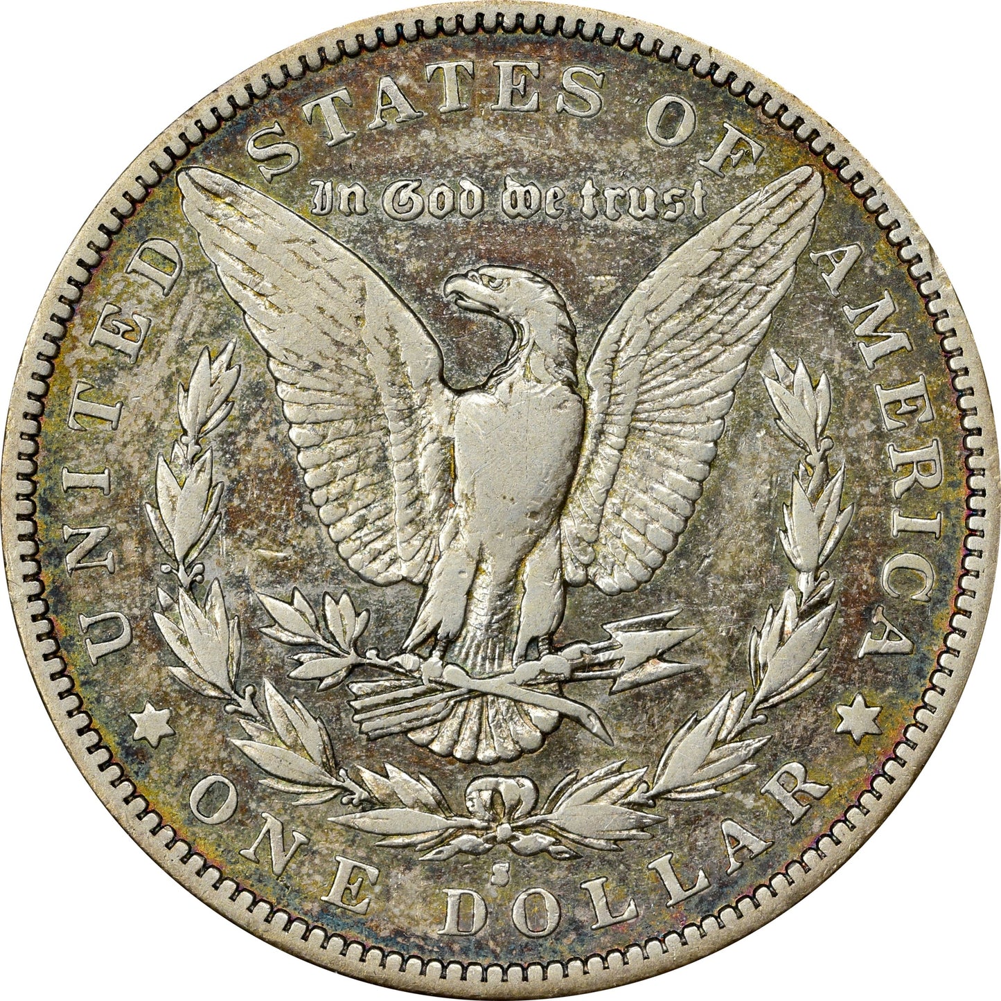 1893-S $1 VF20 OH ANACS SOAP BOX