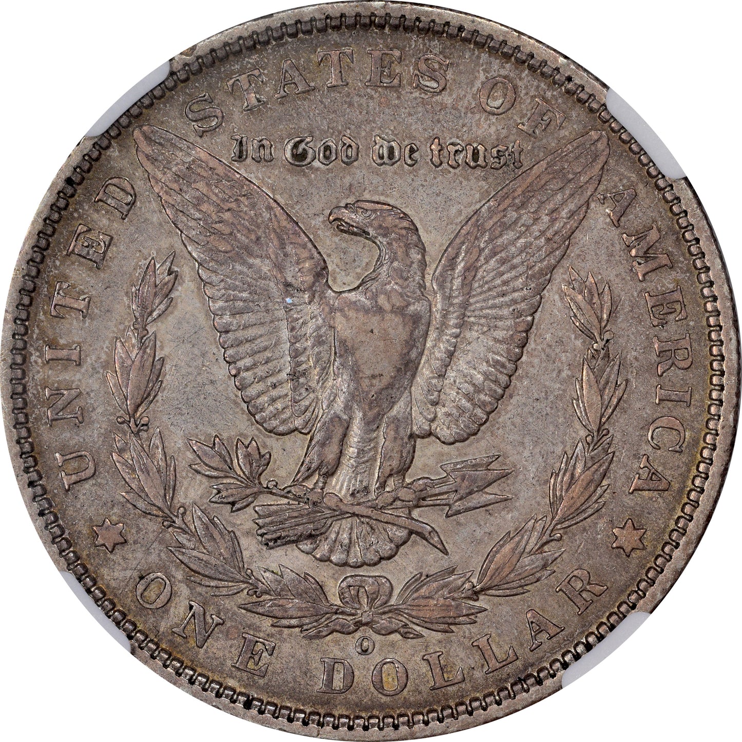 1895-O $1 XF40 NGC CAC