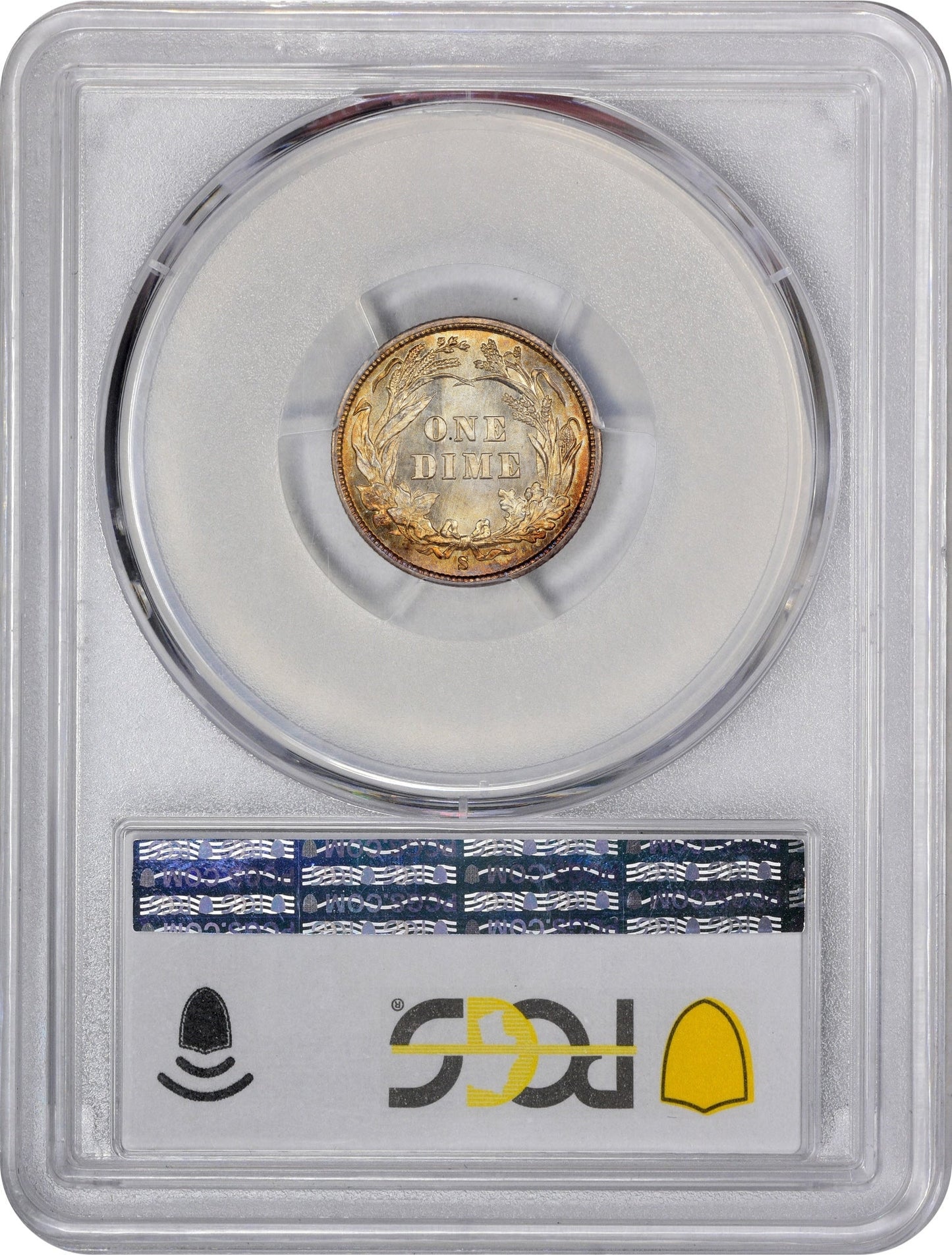 1896-S 10C MS65 + PCGS CAC
