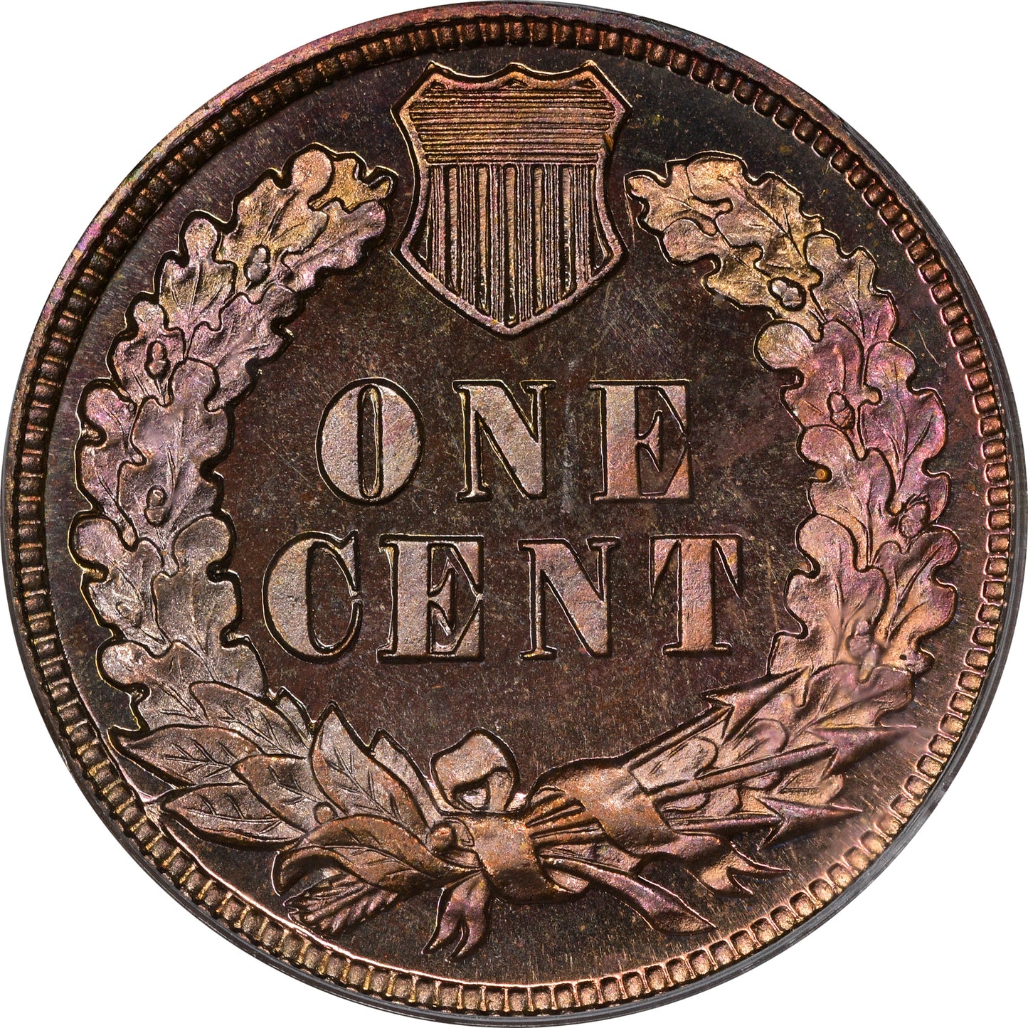 1897 1C PR66 RB PCGS CAC