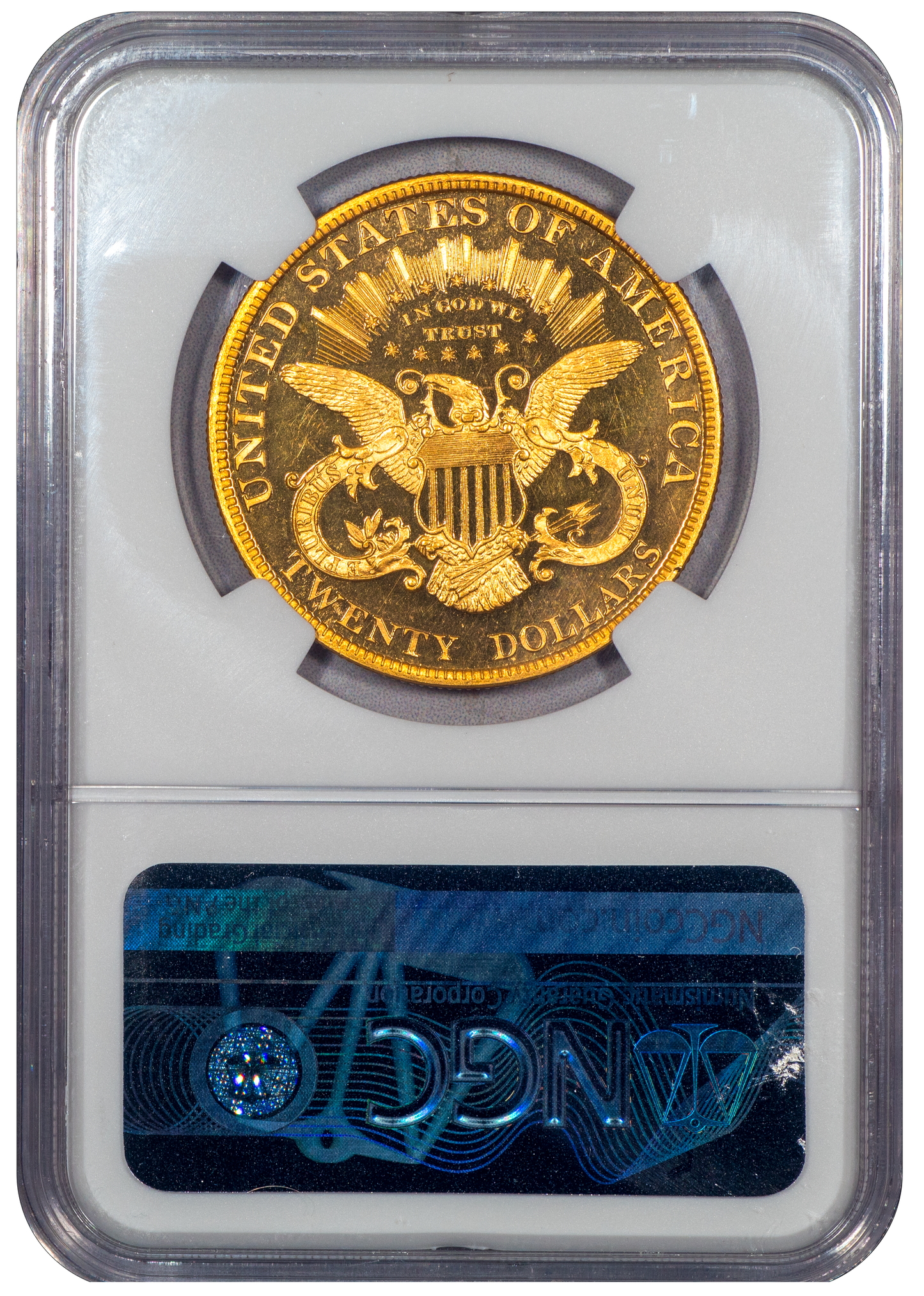 1898 $20 PR65 UCAM NGC