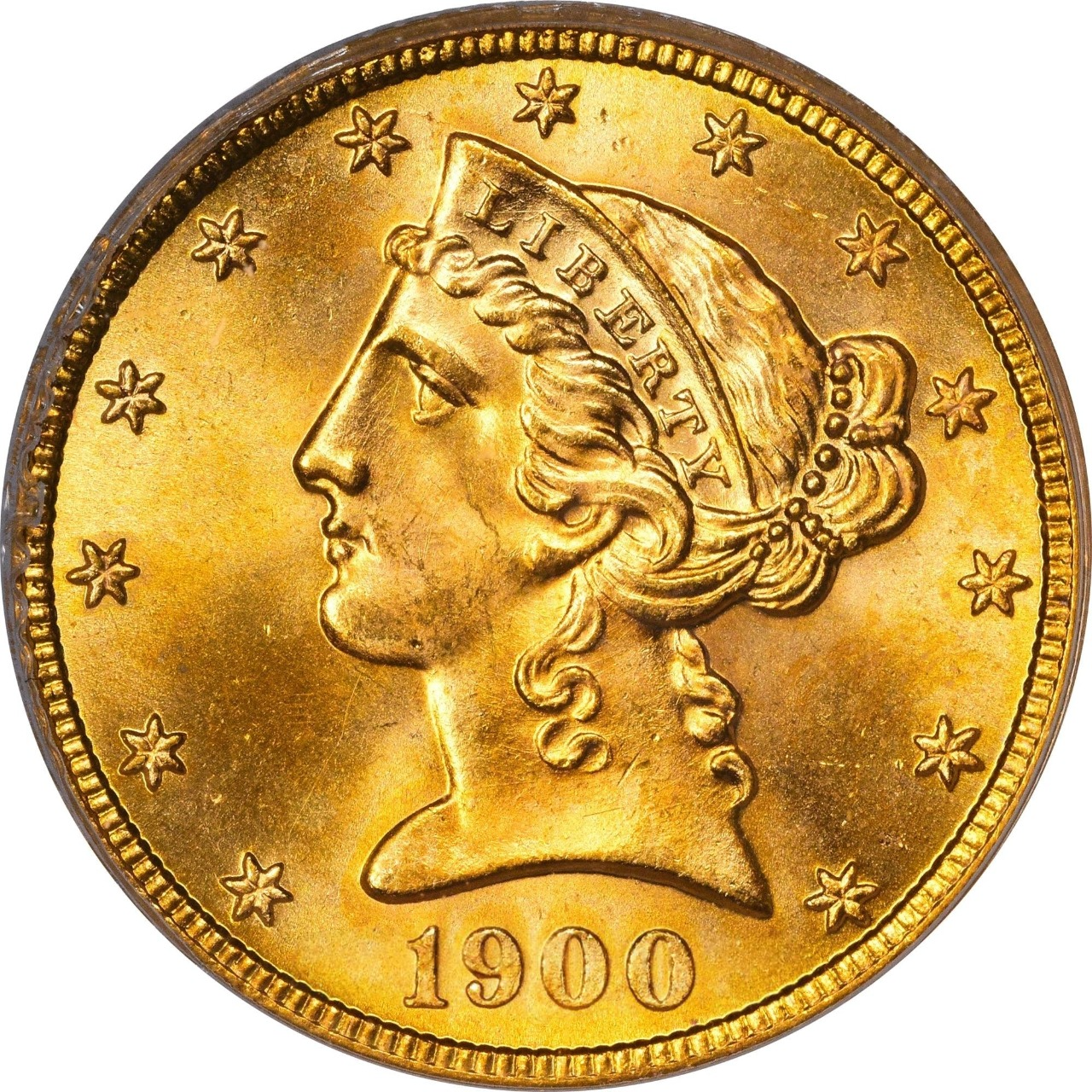 1900-S $5 MS66 OGH PCGS CAC - Paradime Coins | PCGS NGC CACG CAC Rare US Numismatic Coins For Sale