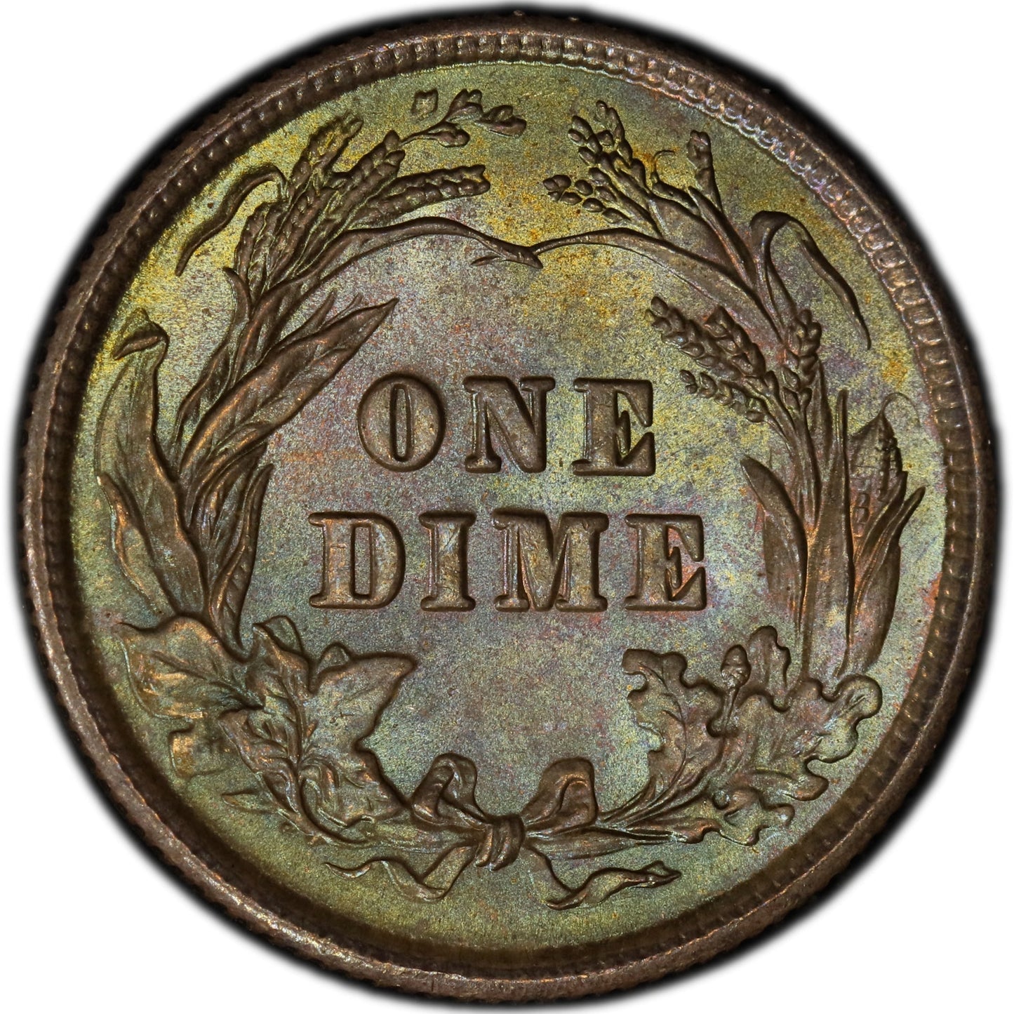 1900 10C MS67 + PCGS CAC 10C