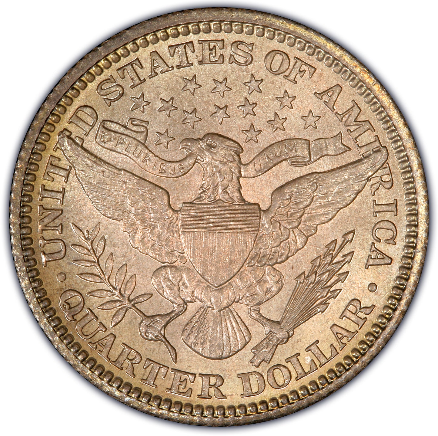 1903 25C MS66 PCGS CAC EX D. BRENT POGUE REVERSE