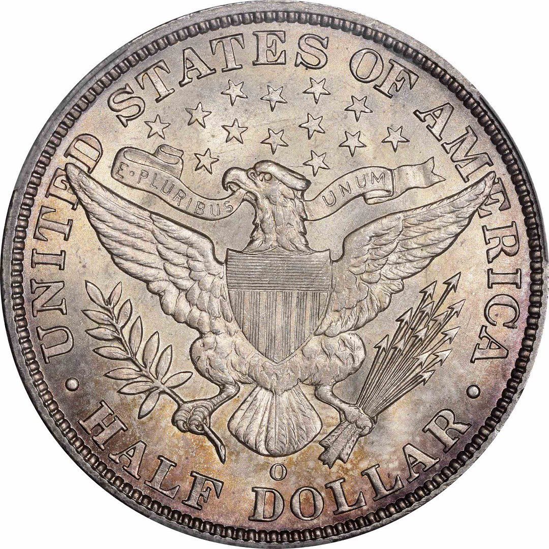 1904-O 50C MS65 PCGS CAC - Paradime Coins | PCGS NGC CACG CAC Rare US Numismatic Coins For Sale
