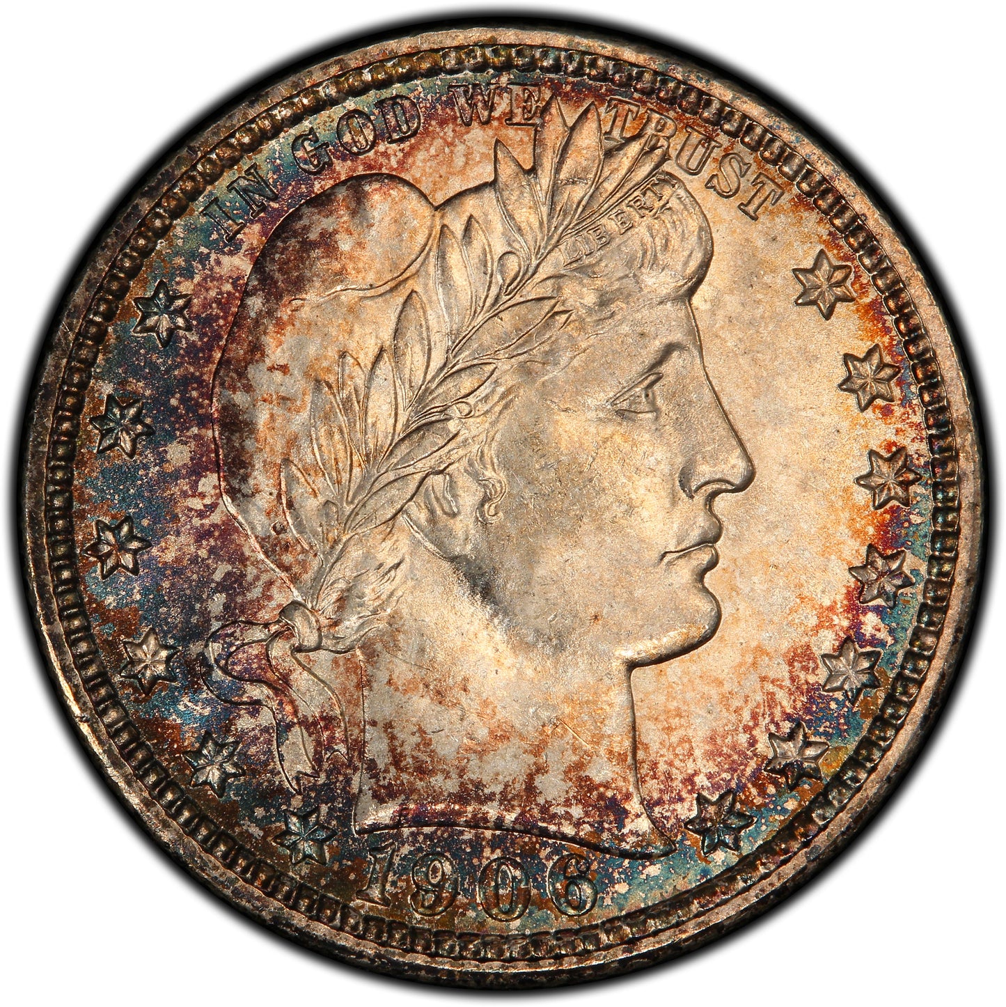 1906-D 25C Ms66 + Pcgs Cac
