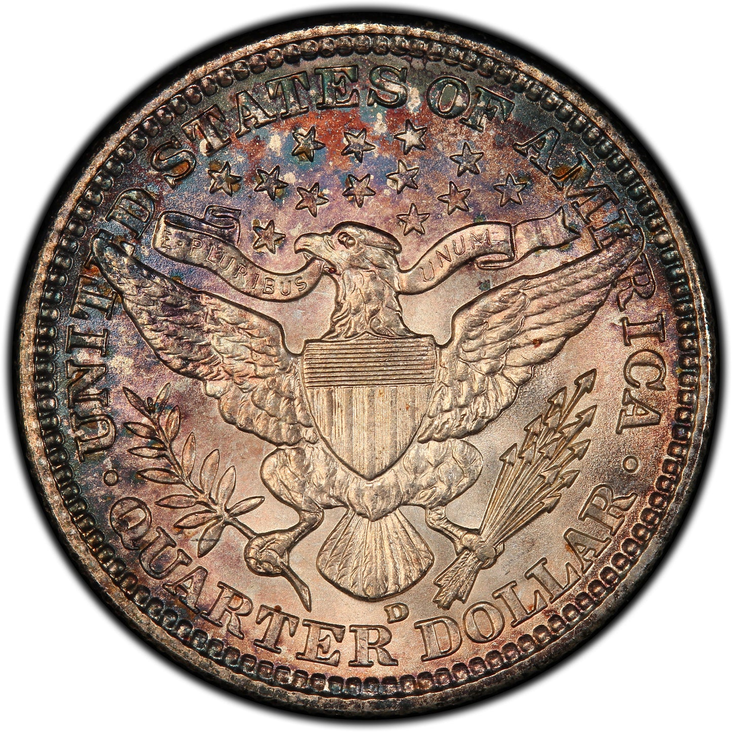 1906-D 25C Ms66 + Pcgs Cac