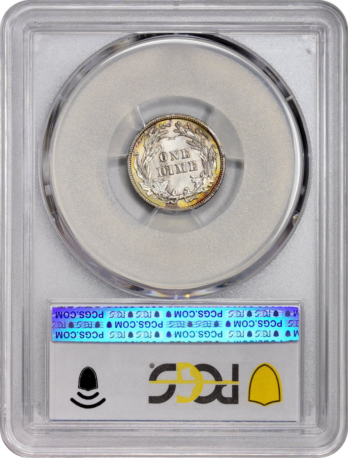 1907 10C Ms64 + Pcgs Cac