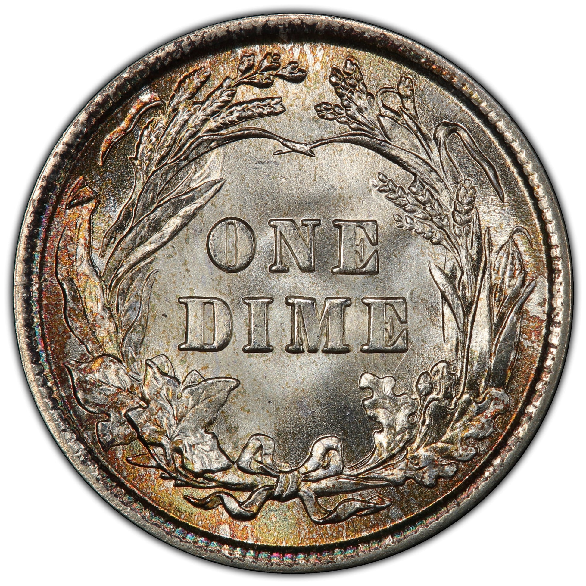 1913 10C MS66 + PCGS CAC EX BLAY 10C