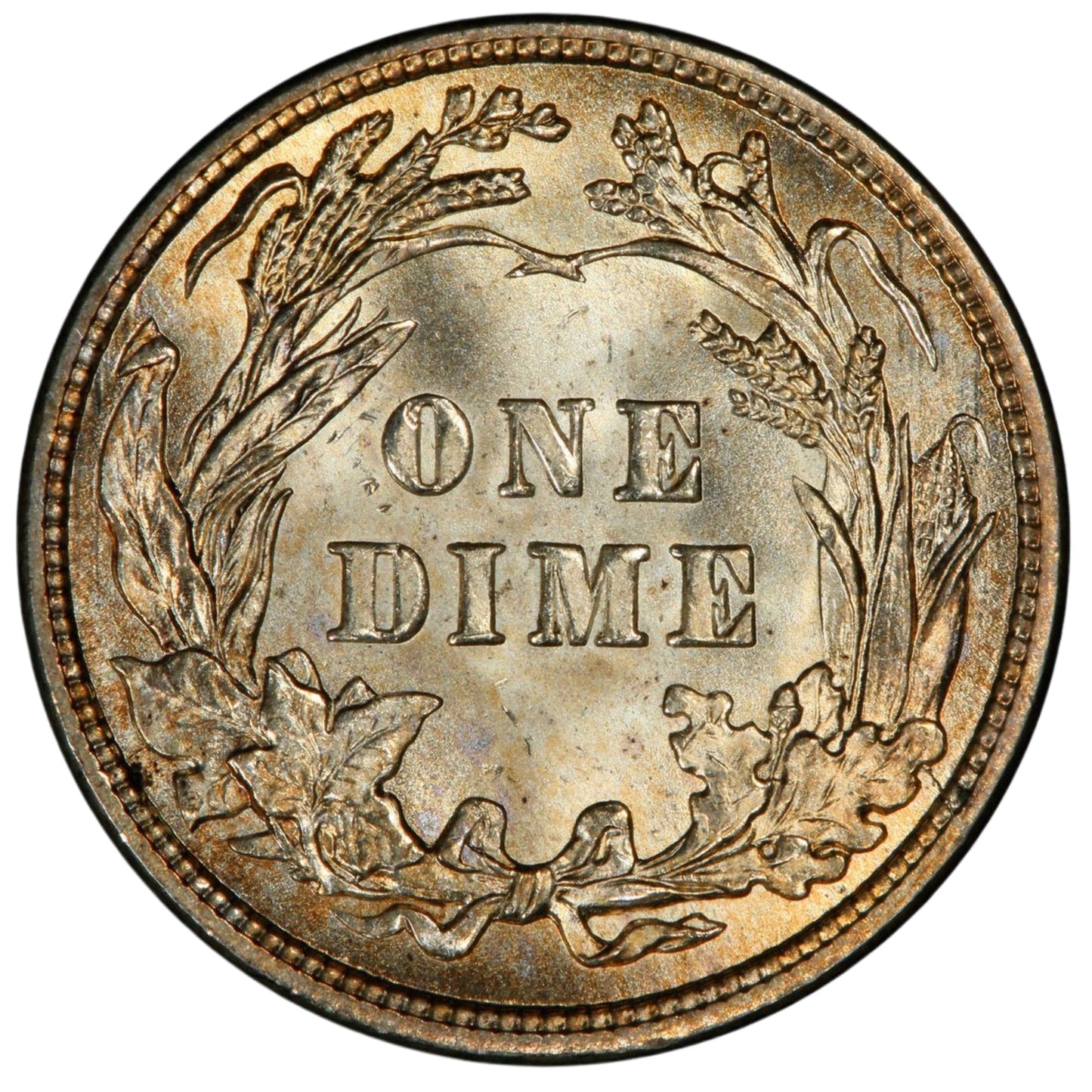 1913 10C MS66 + PCGS CAC EX SIMPSON 10C