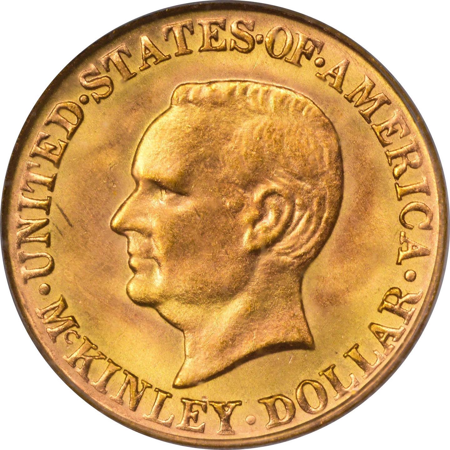 1917 G$1 MCKINLEY MS66 PCGS CAC - Paradime Coins | PCGS NGC CACG CAC Rare US Numismatic Coins For Sale